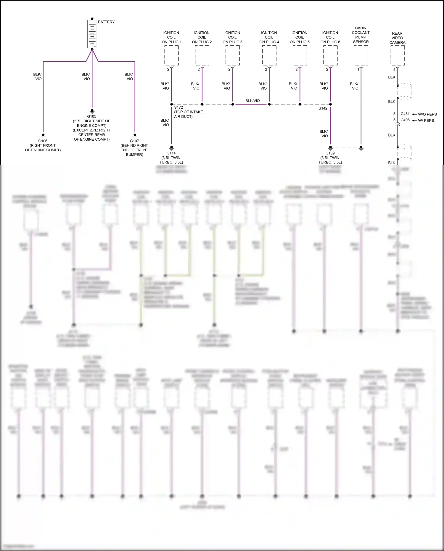 Wiring diagram center stack switch assembly for Ford F-150 XIII (2014-2018) (5 of 7)