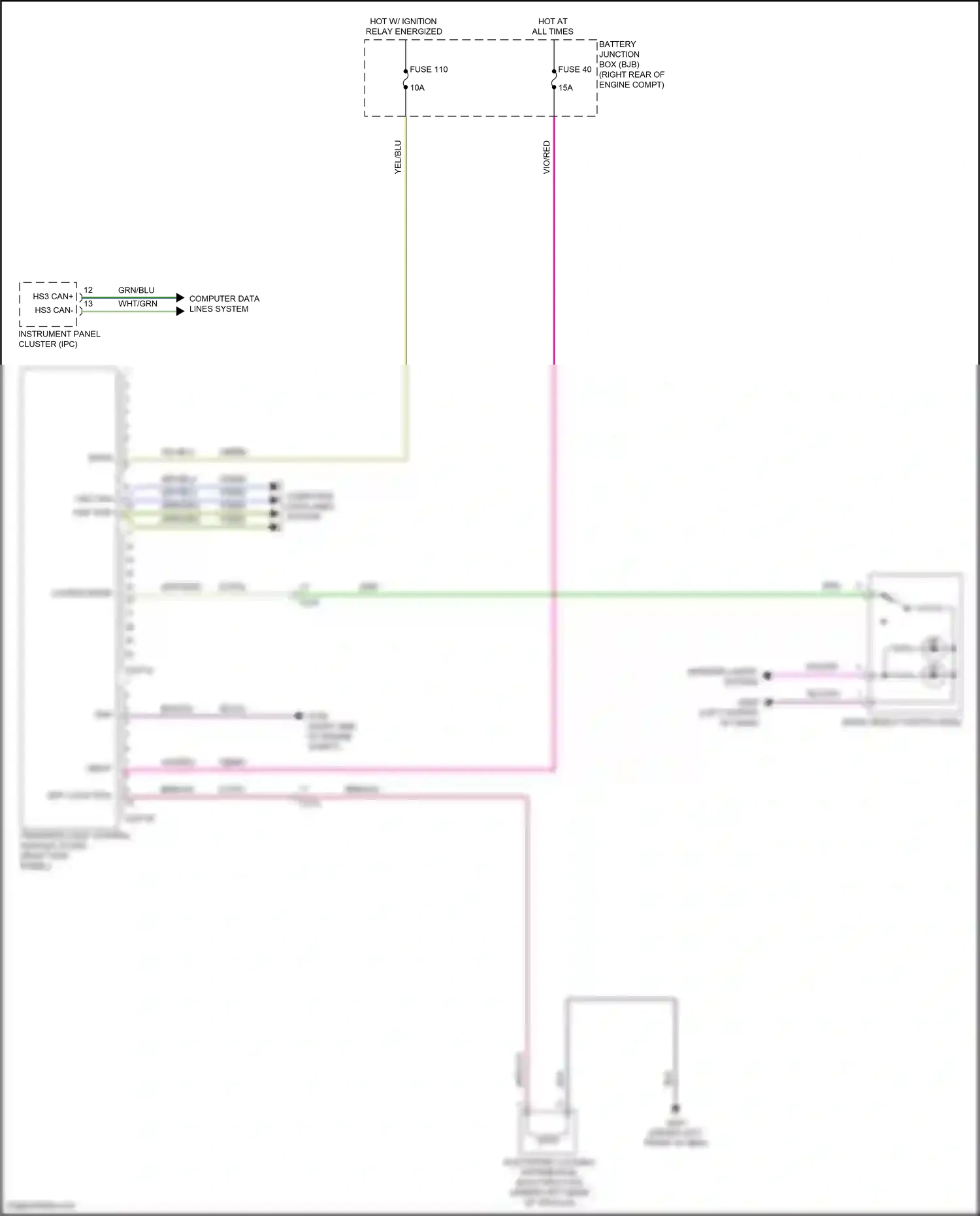 Wiring diagram computer data lines system for Ford F-150 XIII (2014-2018) (111 of 112)