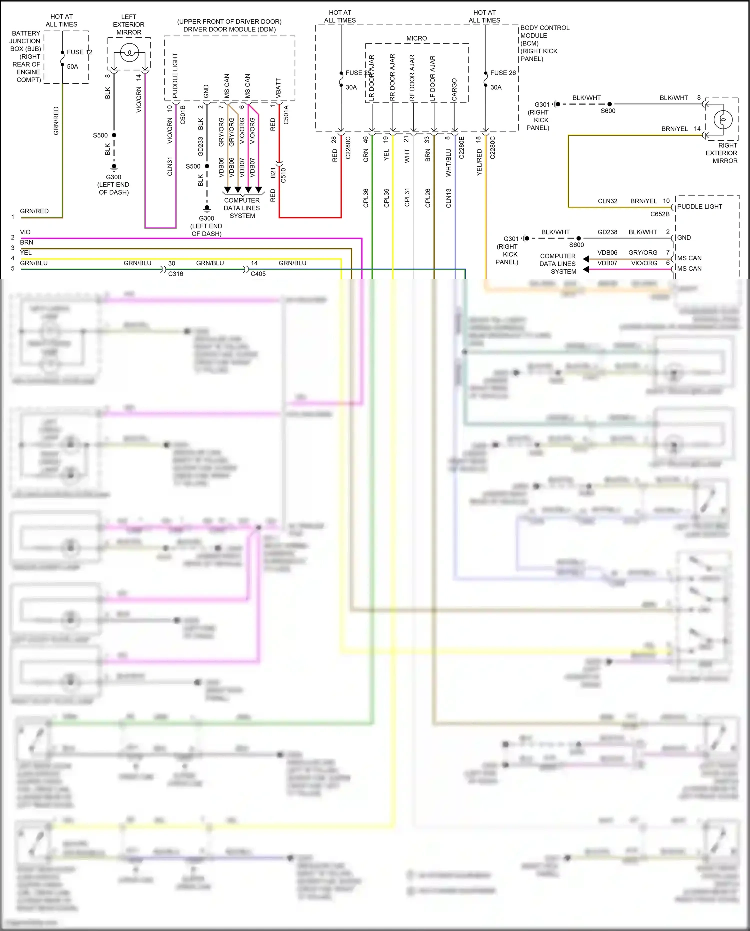 Wiring diagram computer data lines system for Ford F-150 XIII (2014-2018) (24 of 112)