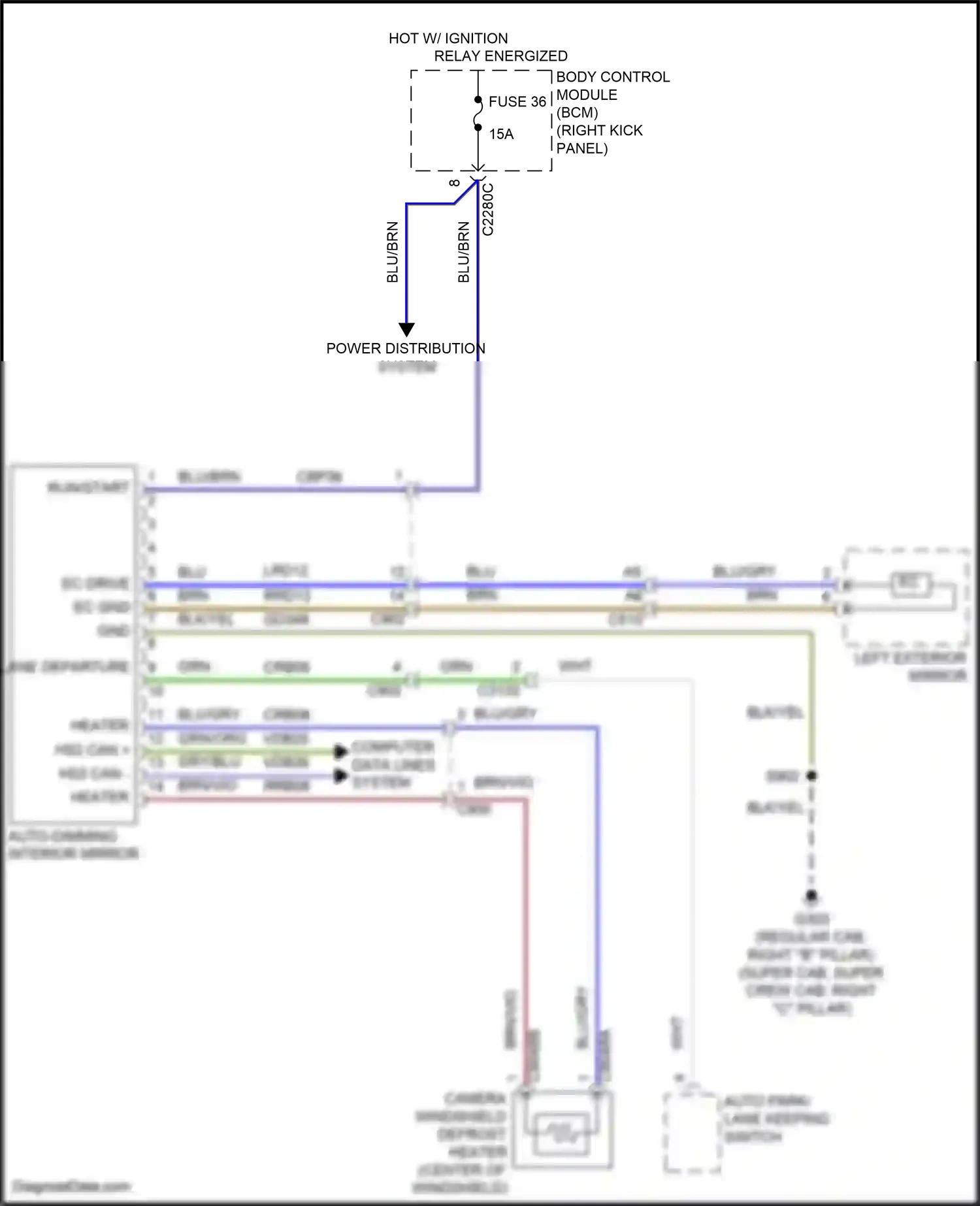 Wiring diagram computer data lines system for Ford F-150 XIII (2014-2018) (3 of 112)
