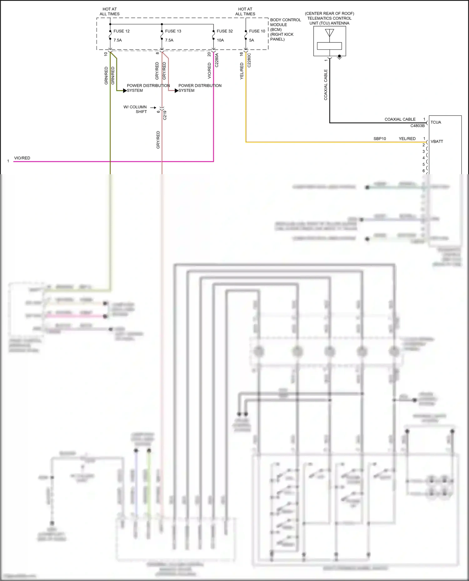 Wiring diagram computer data lines system for Ford F-150 XIII (2014-2018) (17 of 112)