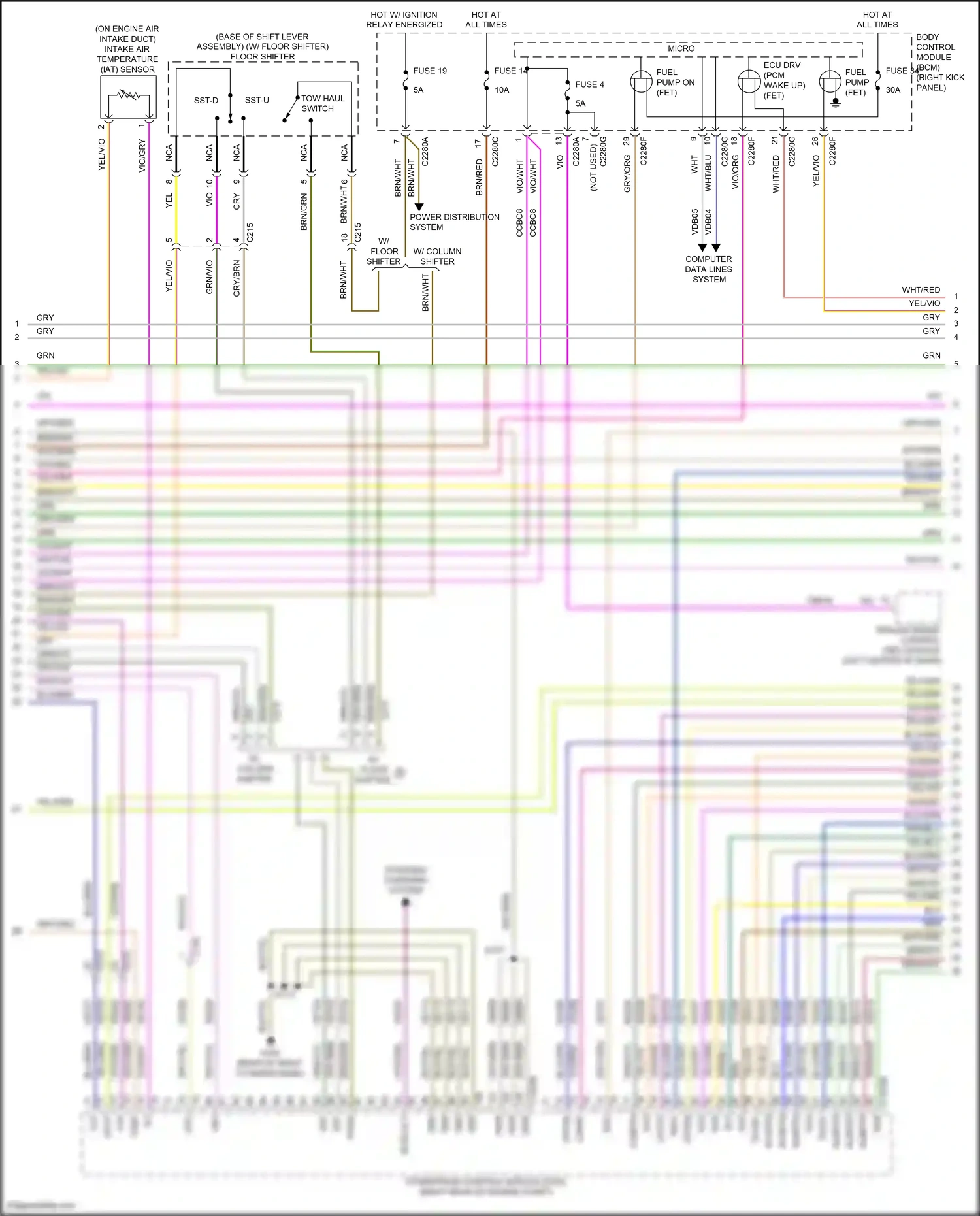 Wiring diagram computer data lines system for Ford F-150 XIII (2014-2018) (92 of 112)