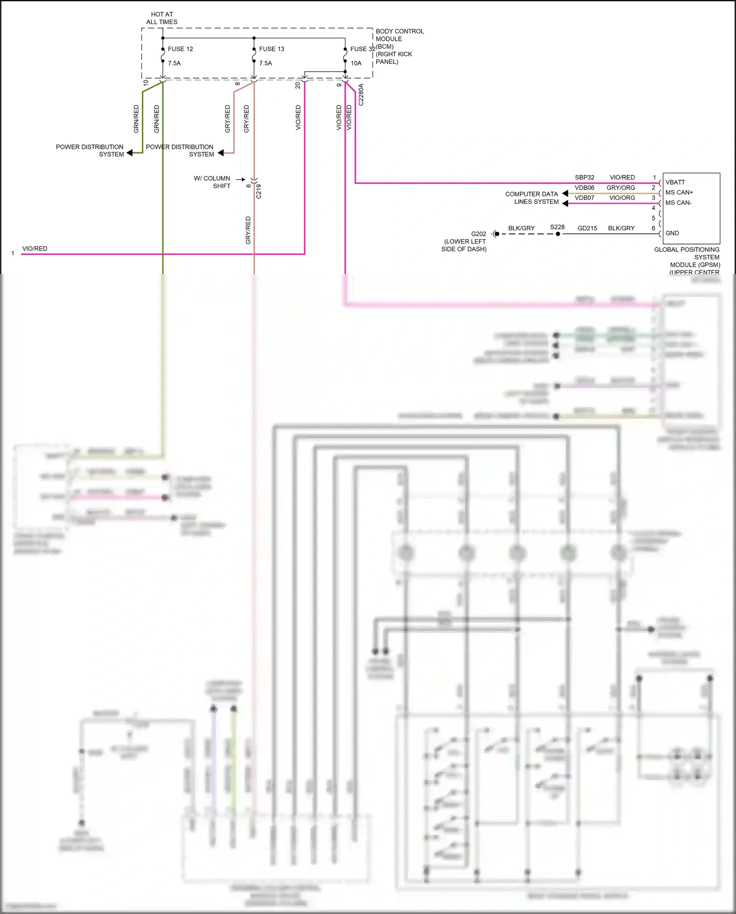 Wiring diagram computer data lines system for Ford F-150 XIII (2014-2018) (14 of 112)