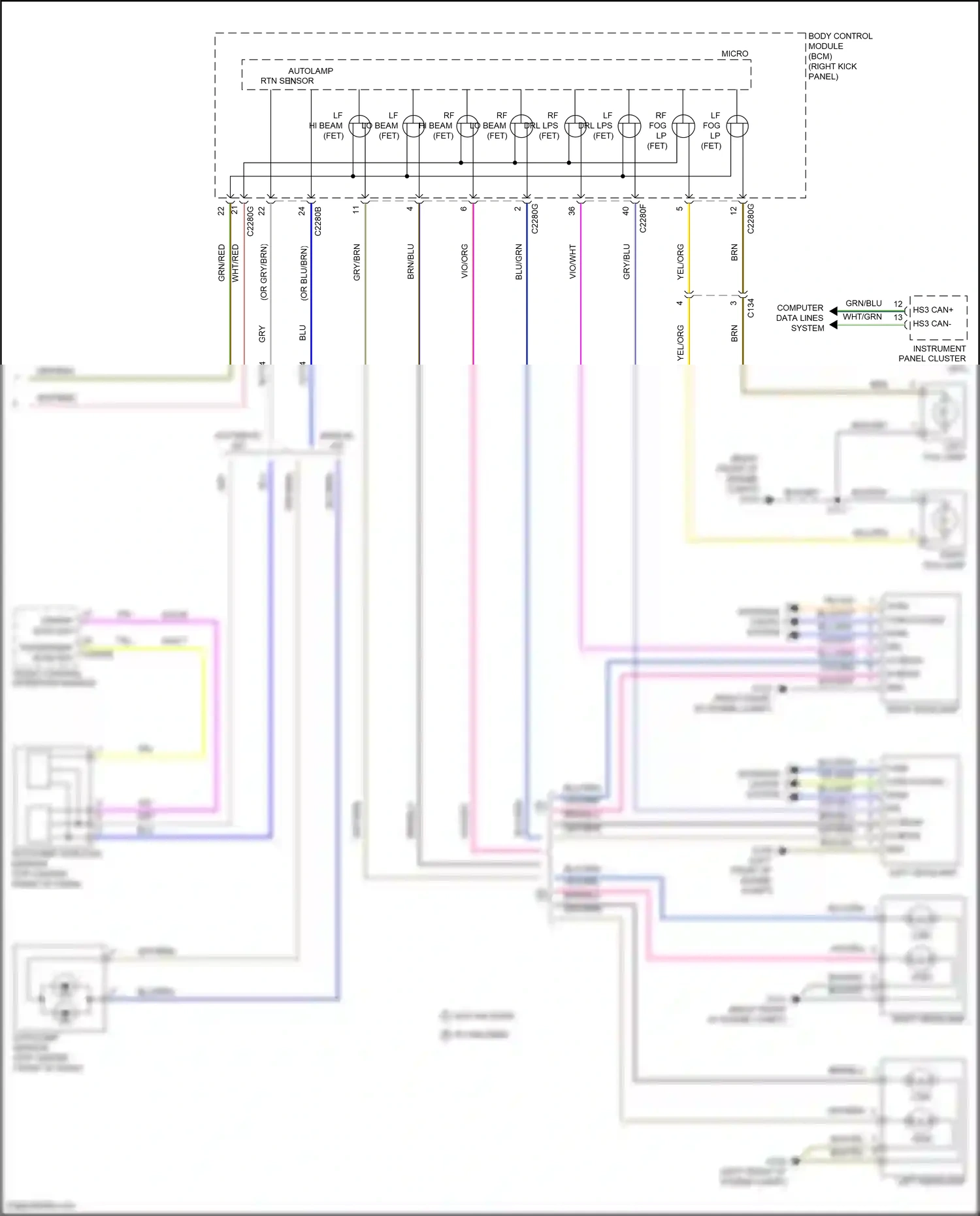 Wiring diagram computer data lines system for Ford F-150 XIII (2014-2018) (68 of 112)
