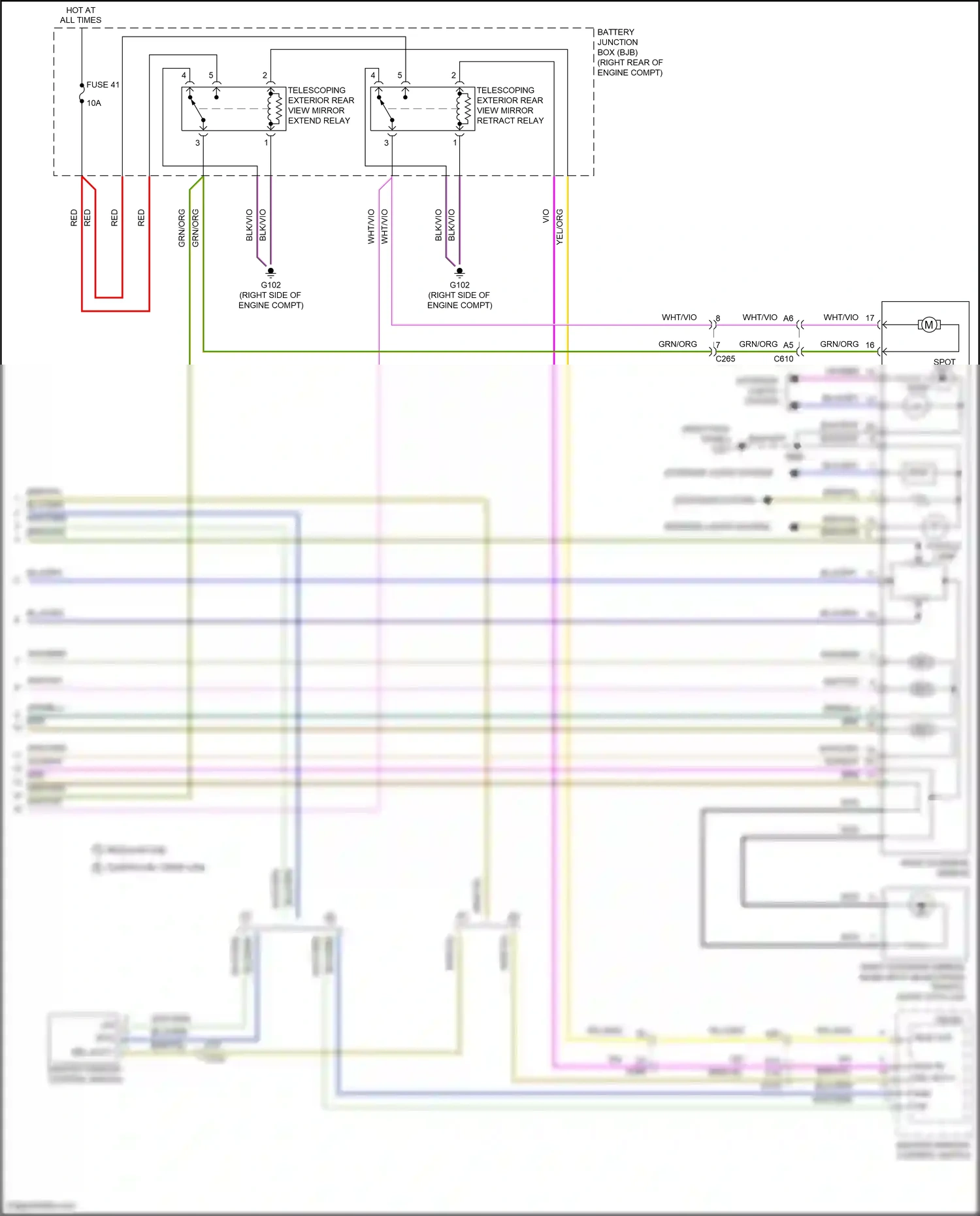 Wiring diagram defogger system for Ford F-150 XIII (2014-2018) (4 of 7)