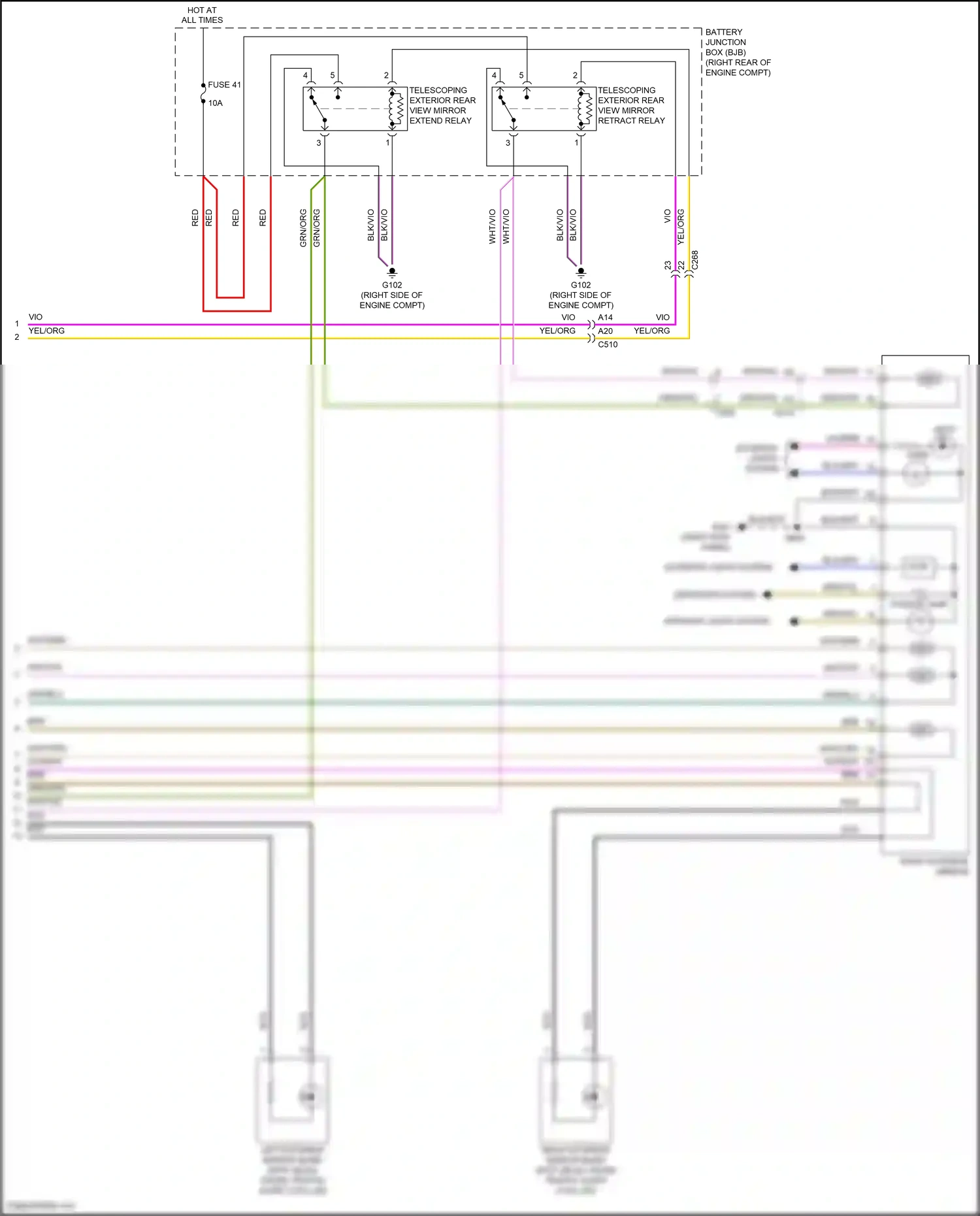 Wiring diagram defogger system for Ford F-150 XIII (2014-2018) (7 of 7)