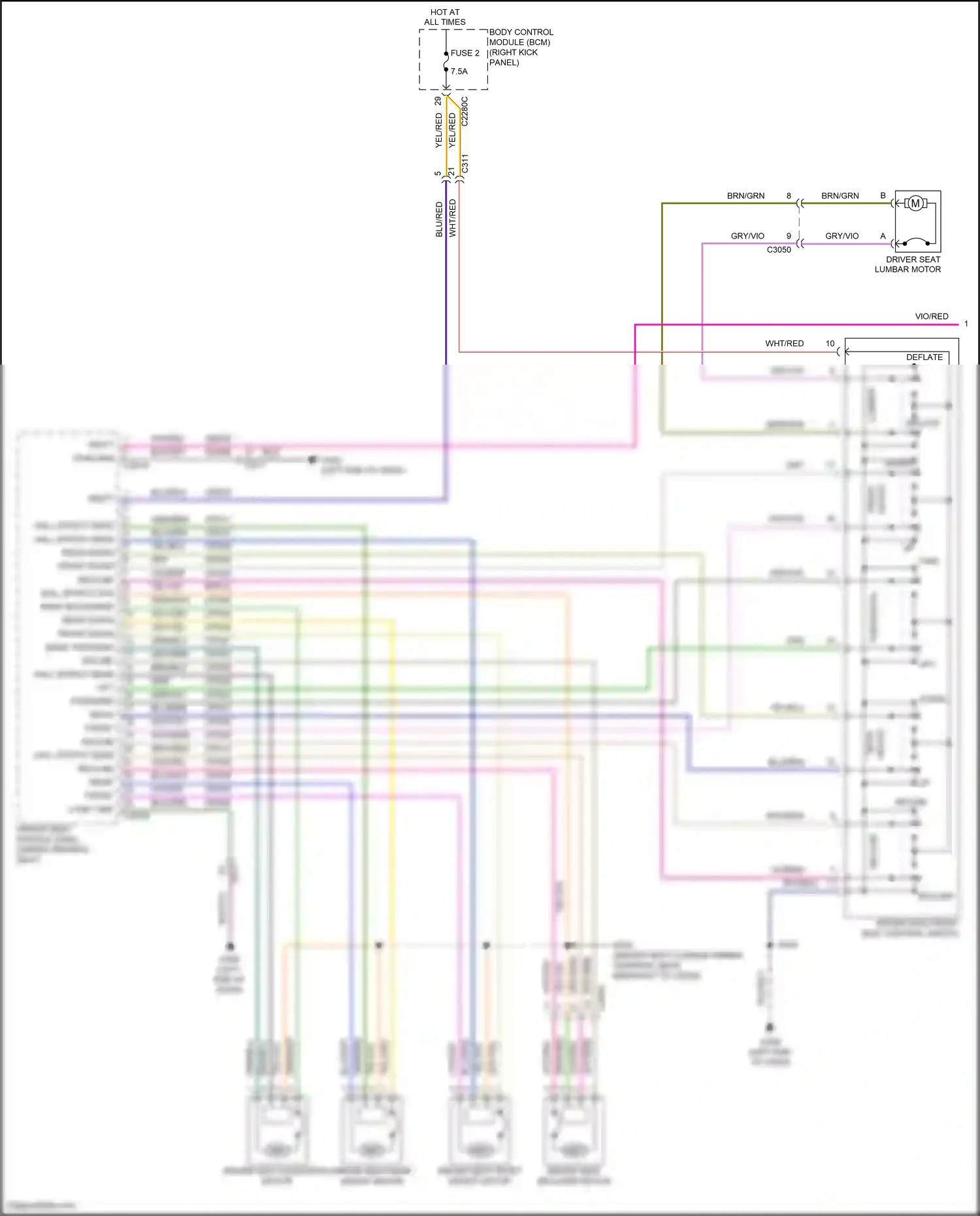 Wiring diagram front up for Ford F-150 XIII (2014-2018) (1 of 1)