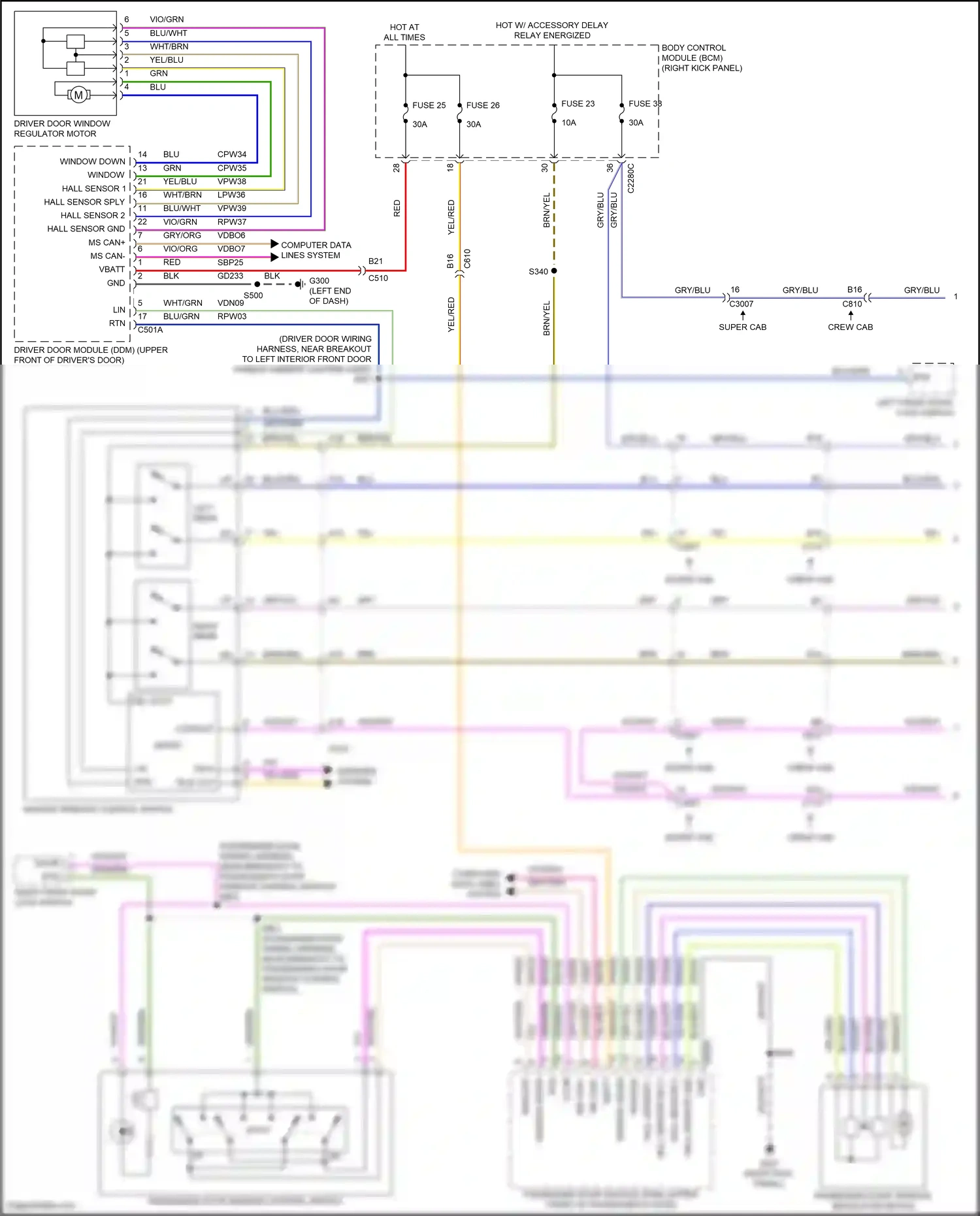 Wiring diagram hall sensor gnd for Ford F-150 XIII (2014-2018) (1 of 3)