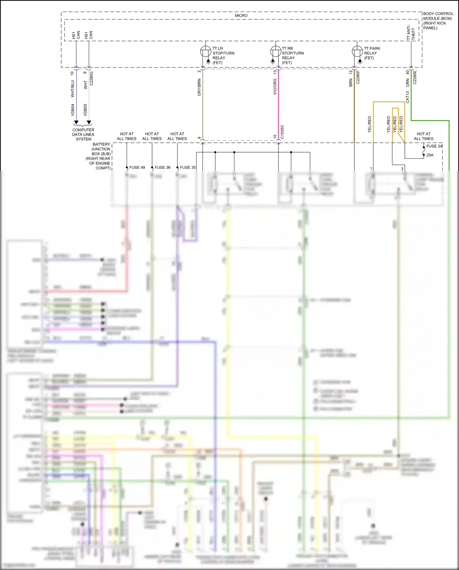 Wiring diagram micro - for Ford F-150 XIII (2014-2018) (50 of 56)