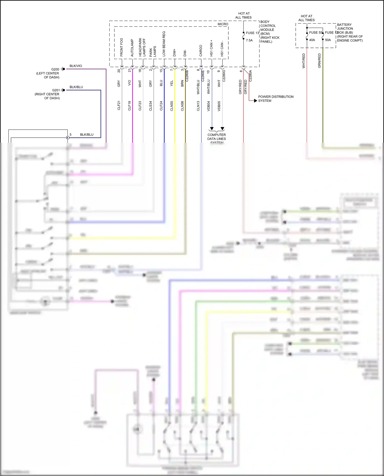 Wiring diagram micro - for Ford F-150 XIII (2014-2018) (37 of 56)