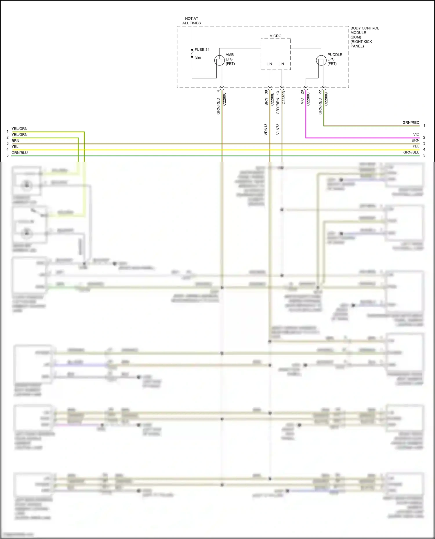 Wiring diagram micro - for Ford F-150 XIII (2014-2018) (3 of 56)