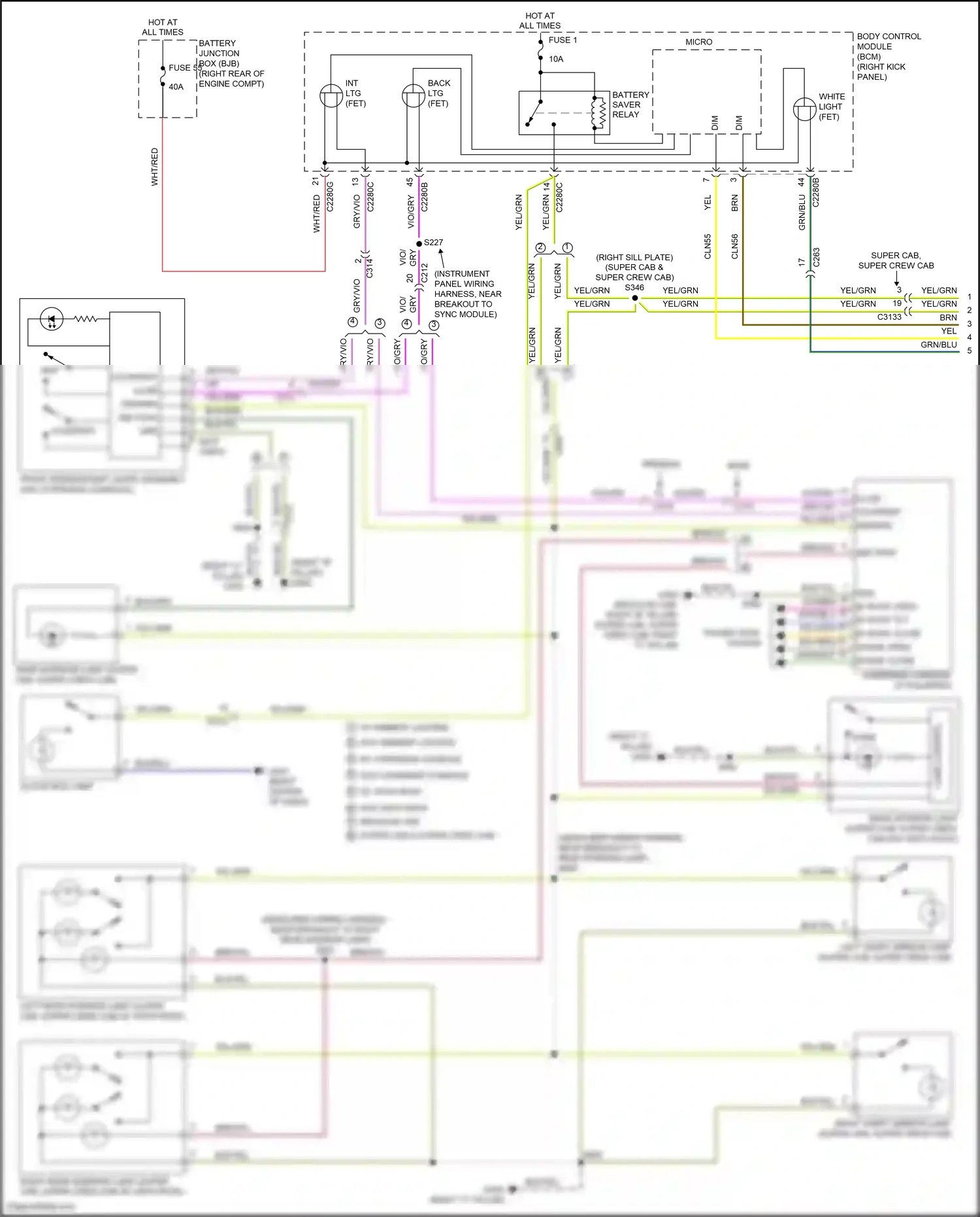Wiring diagram micro - for Ford F-150 XIII (2014-2018) (2 of 56)