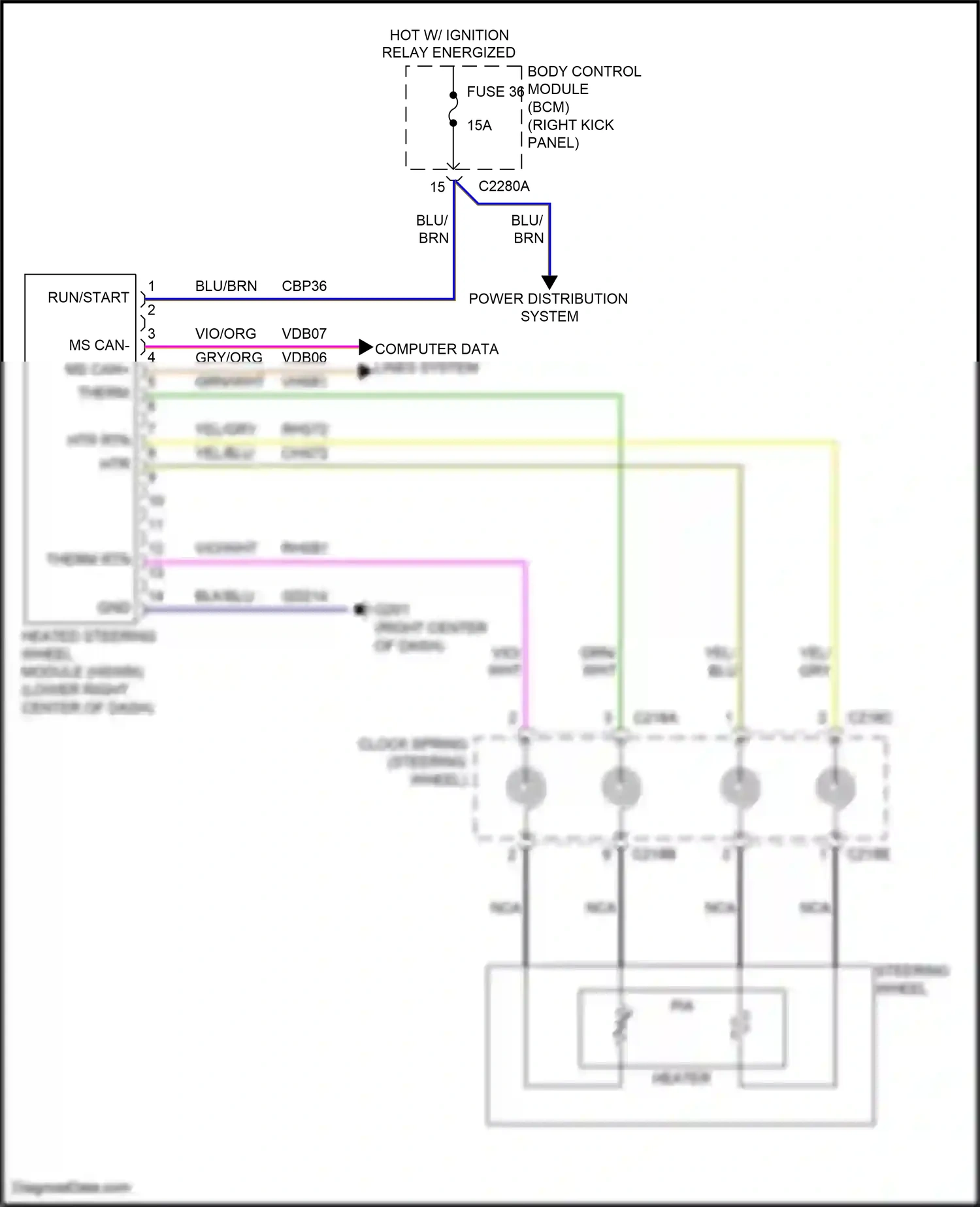Wiring diagram ms can + for Ford F-150 XIII (2014-2018) (34 of 43)