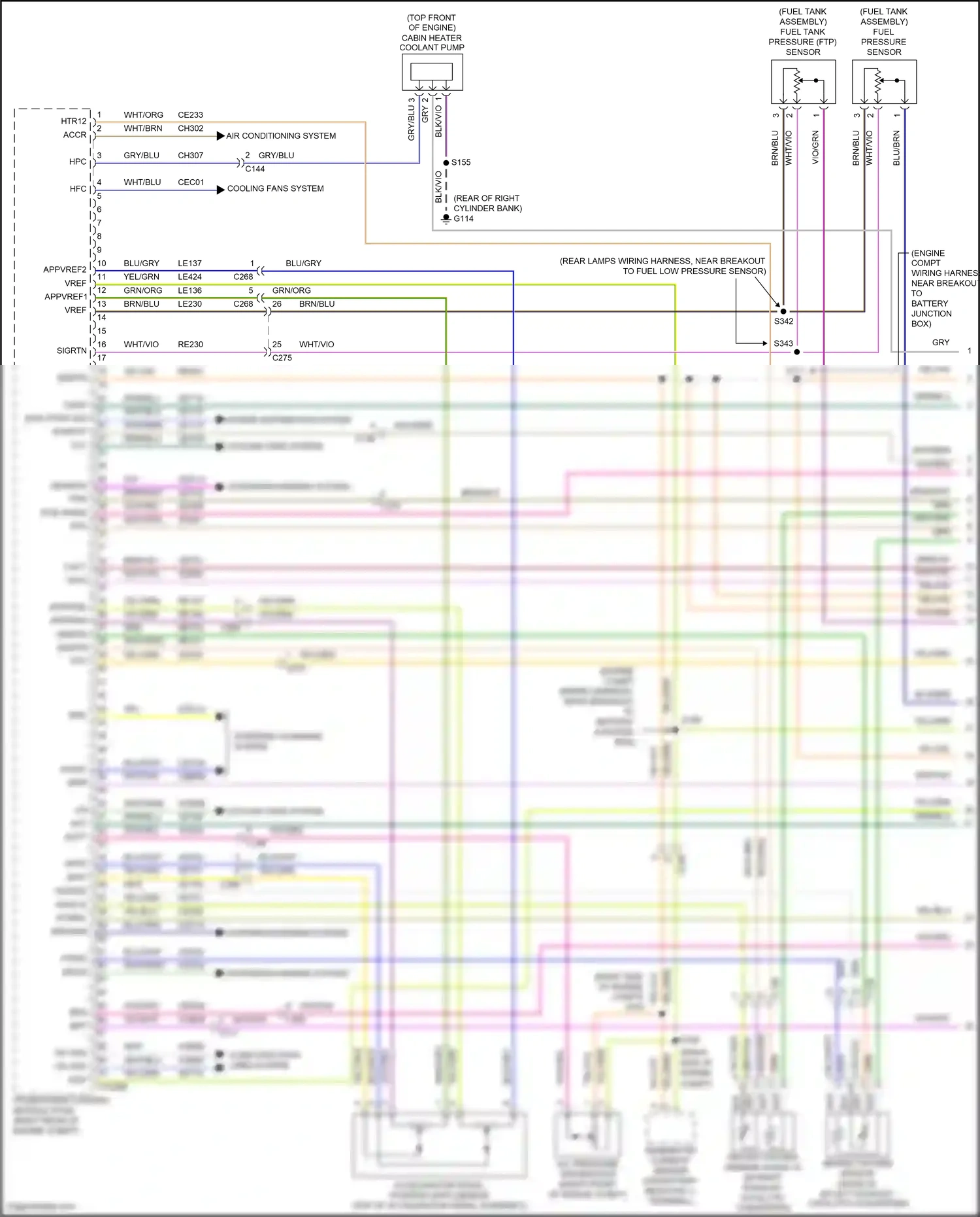 Wiring diagram power distribution system for Ford F-150 XIII (2014-2018) (36 of 51)