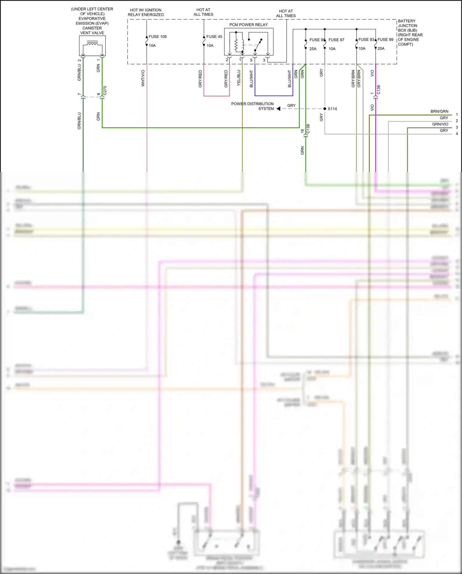 Wiring diagram power distribution system for Ford F-150 XIII (2014-2018) (39 of 51)