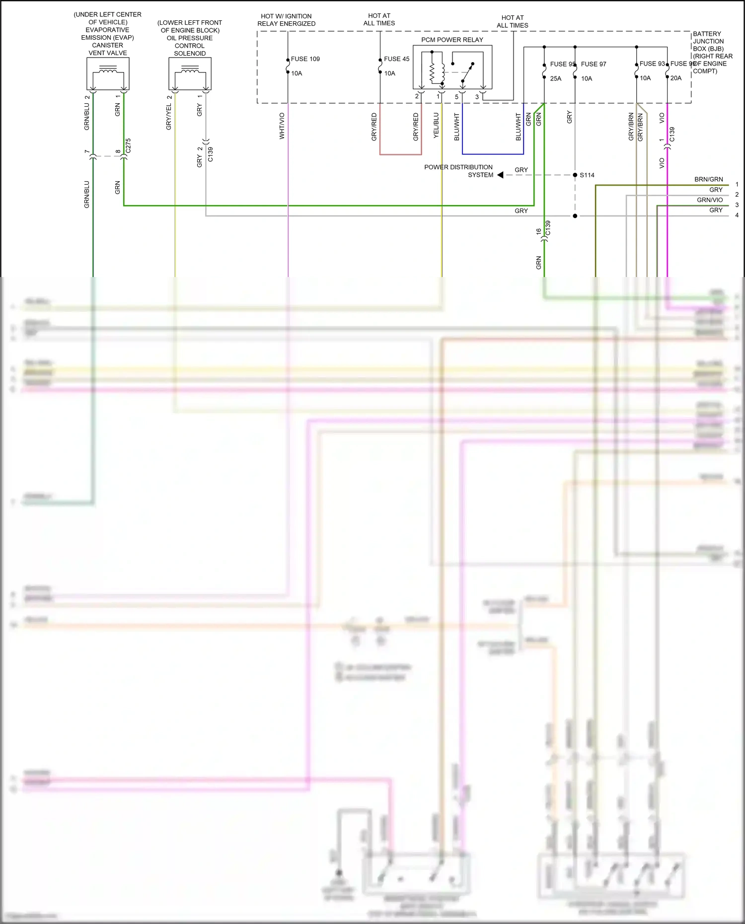 Wiring diagram power distribution system for Ford F-150 XIII (2014-2018) (49 of 51)
