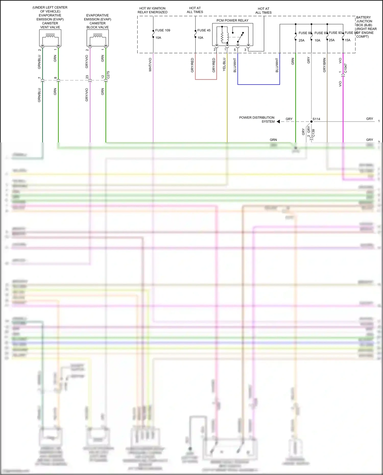 Wiring diagram power distribution system for Ford F-150 XIII (2014-2018) (48 of 51)