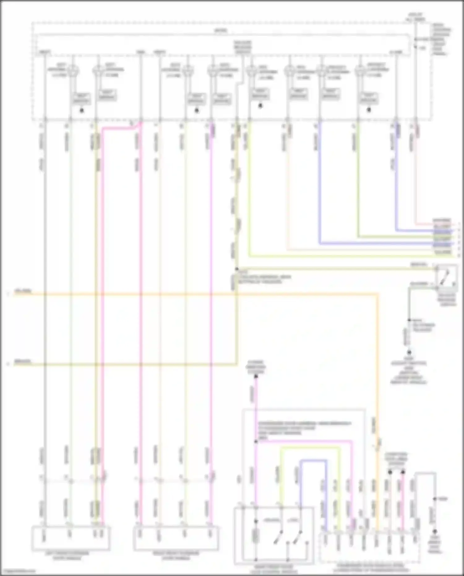 F-150 Ford XIV (2020-2024): Forced entry circuit (2 of 5)