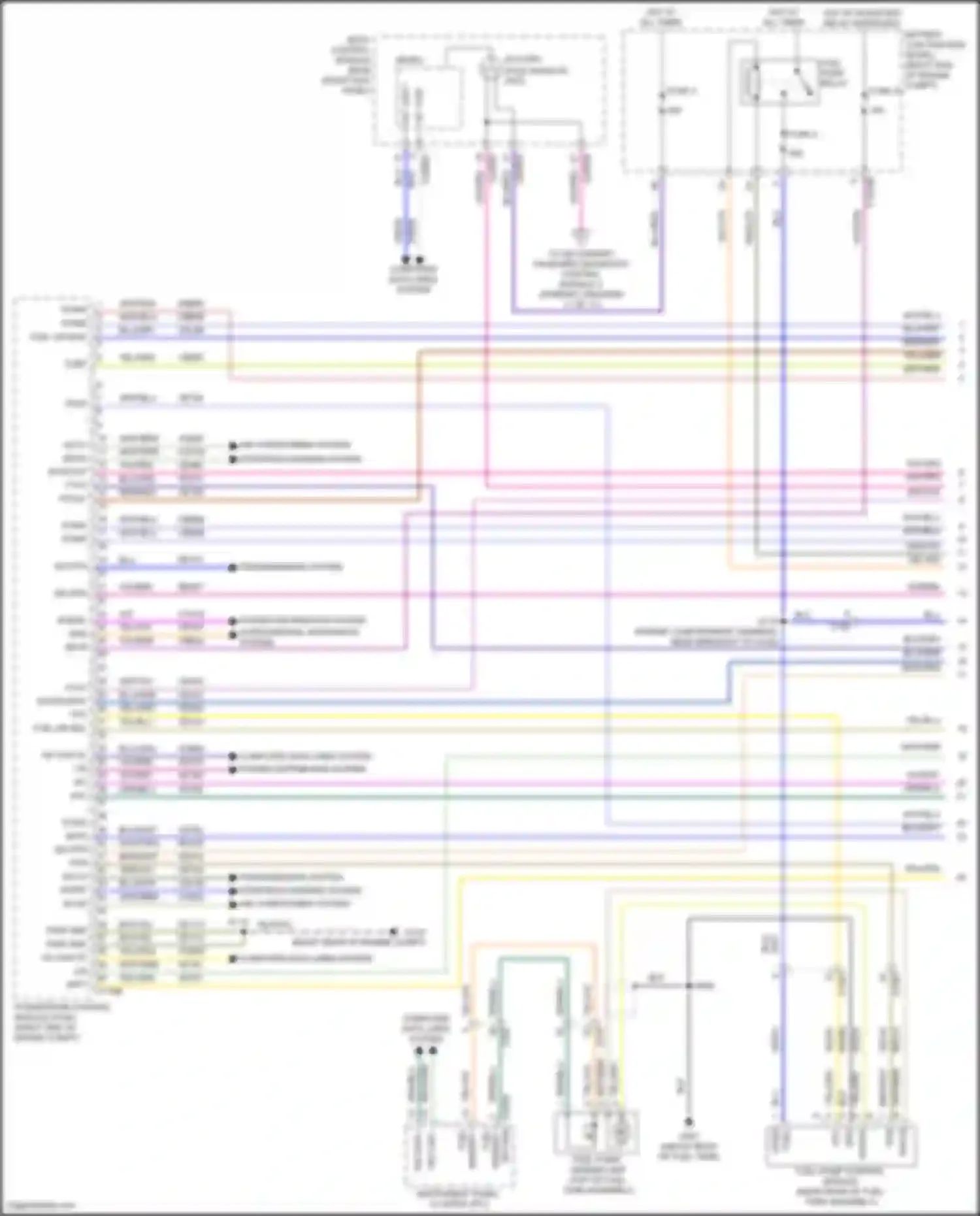 F-150 Ford XIV (2020-2024): Wiring diagram engine performance 3.5l turbo hybrid (1 of 17)