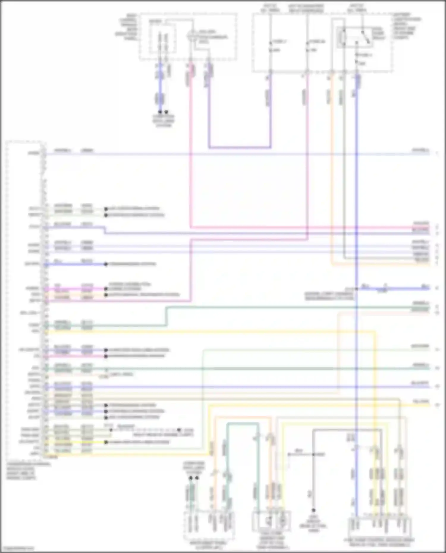 F-150 Ford XIV (2020-2024): Wiring diagram engine performance 5.0l flex fuel (1 of 12)