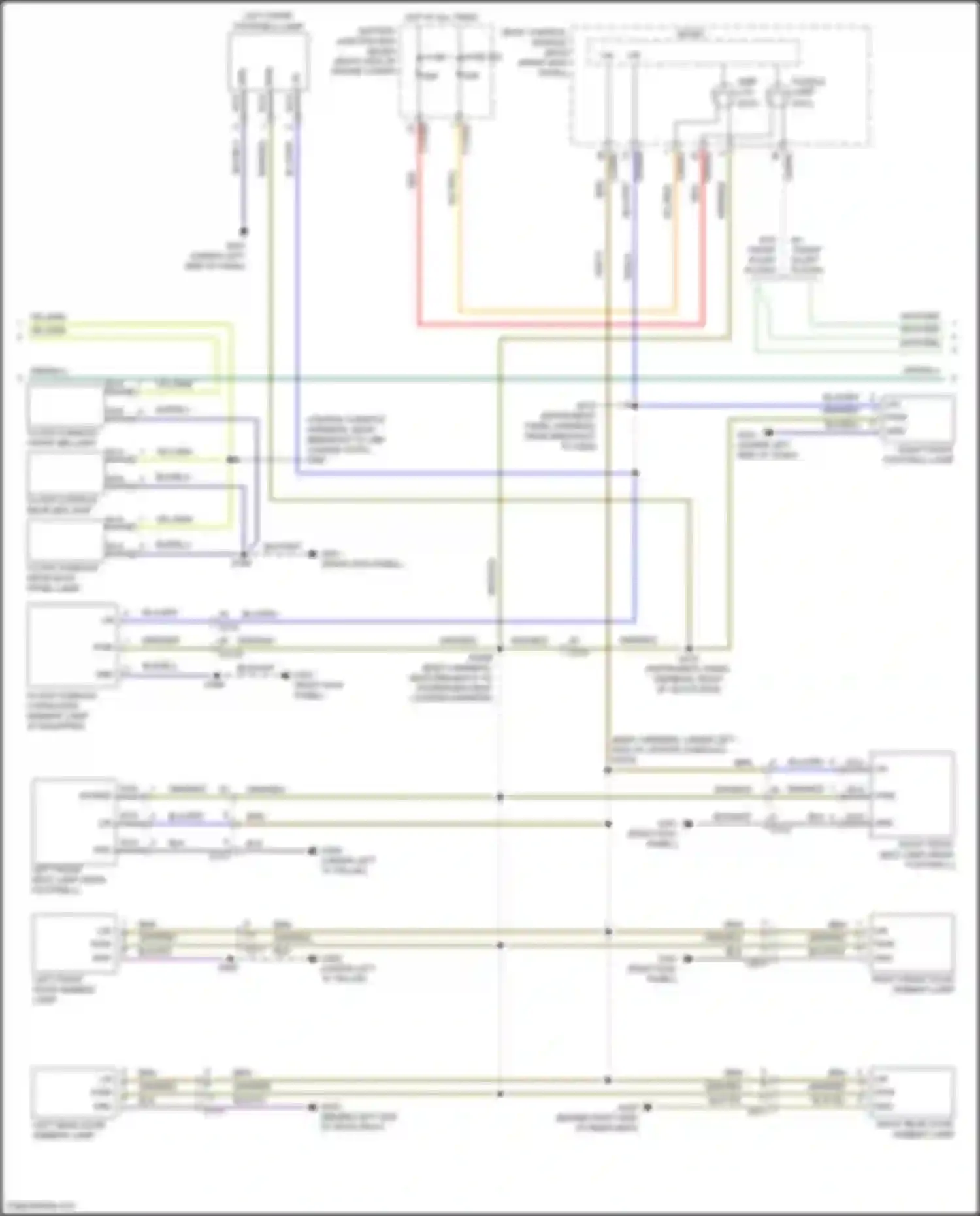 F-150 Ford XIV (2020-2024): Courtesy lamps circuit (2 of 4)