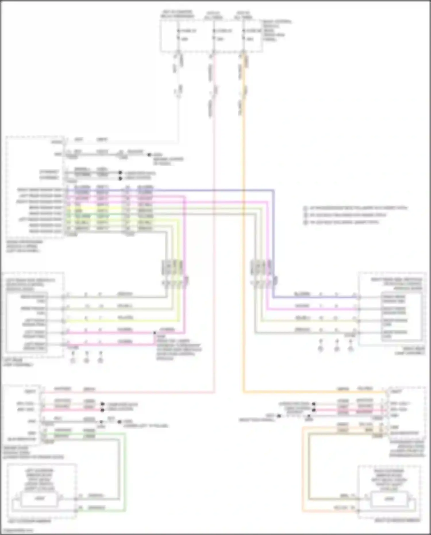 F-150 Ford XIV (2020-2024): Blind spot information system circuit