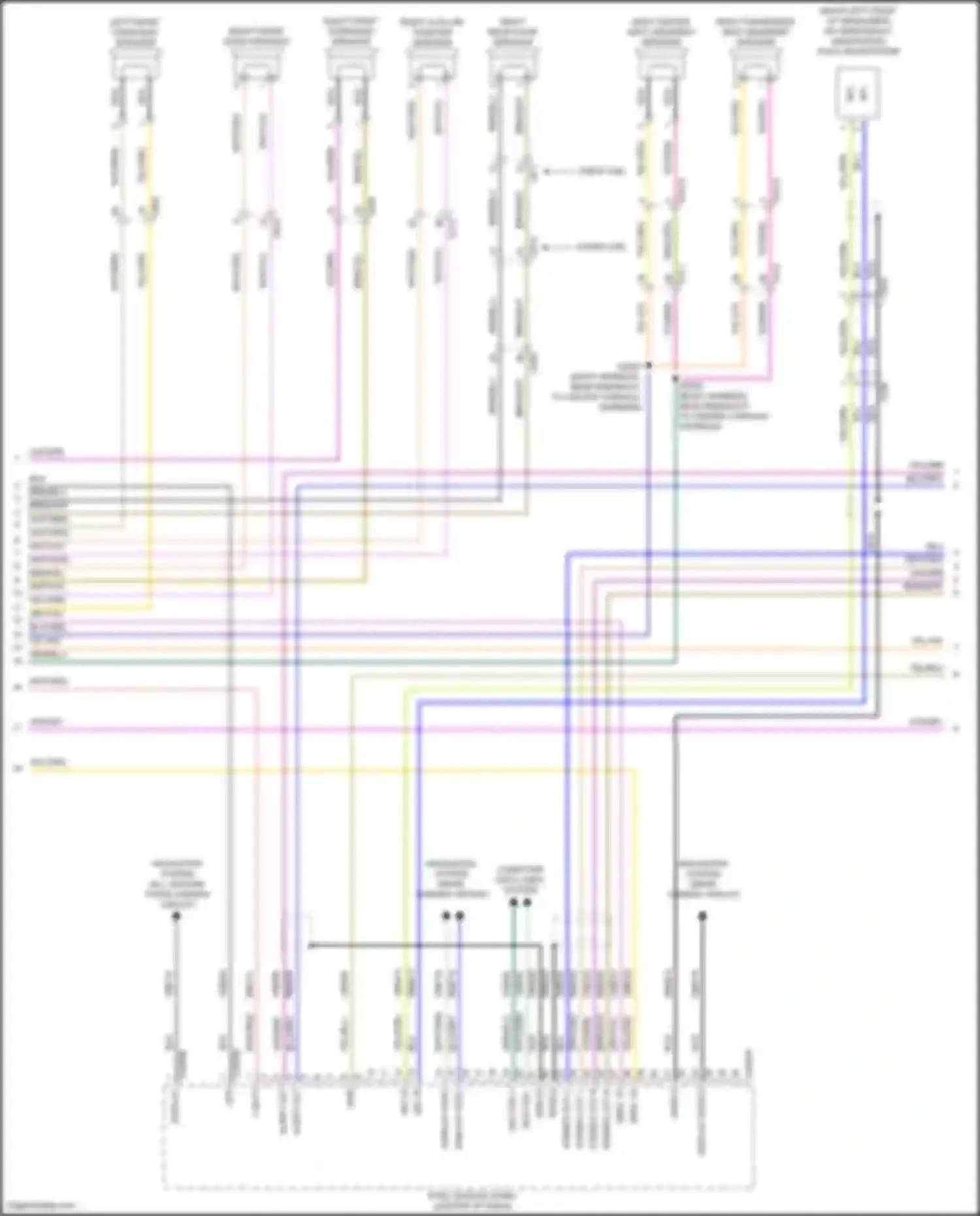 F-150 Ford XIV (2020-2024): Navigation circuit, 18 speakers (3 of 5)