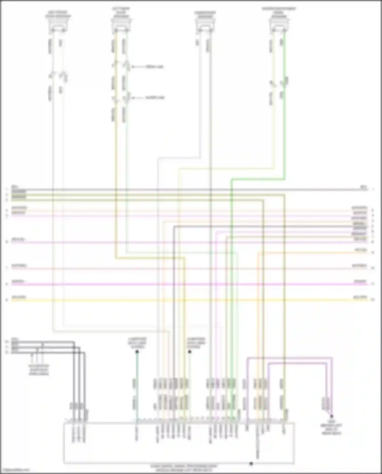 F-150 Ford XIV (2020-2024): Navigation circuit, 8 speakers (2 of 5)