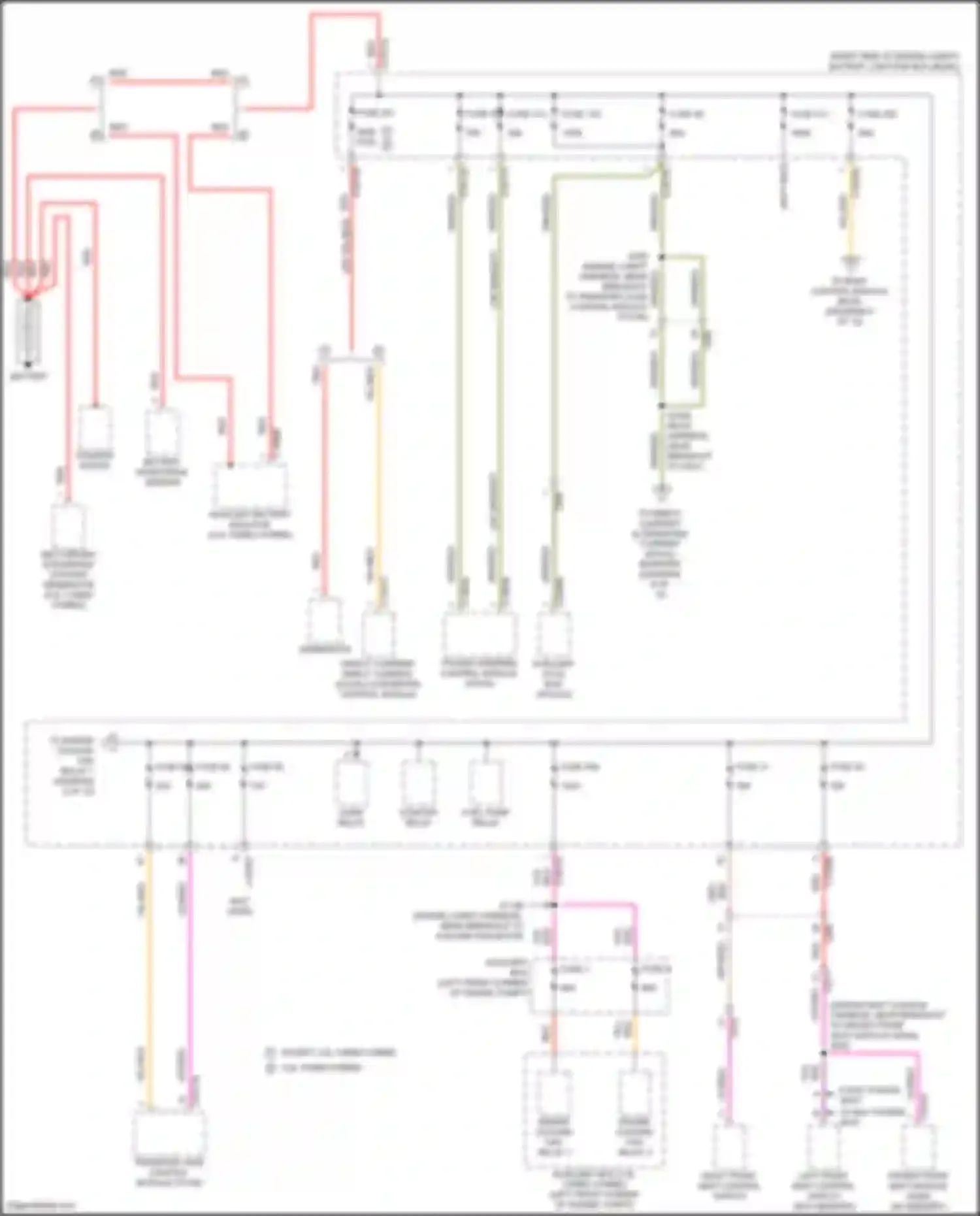 F-150 Ford XIV (2020-2024): Power distribution circuit (1 of 12)
