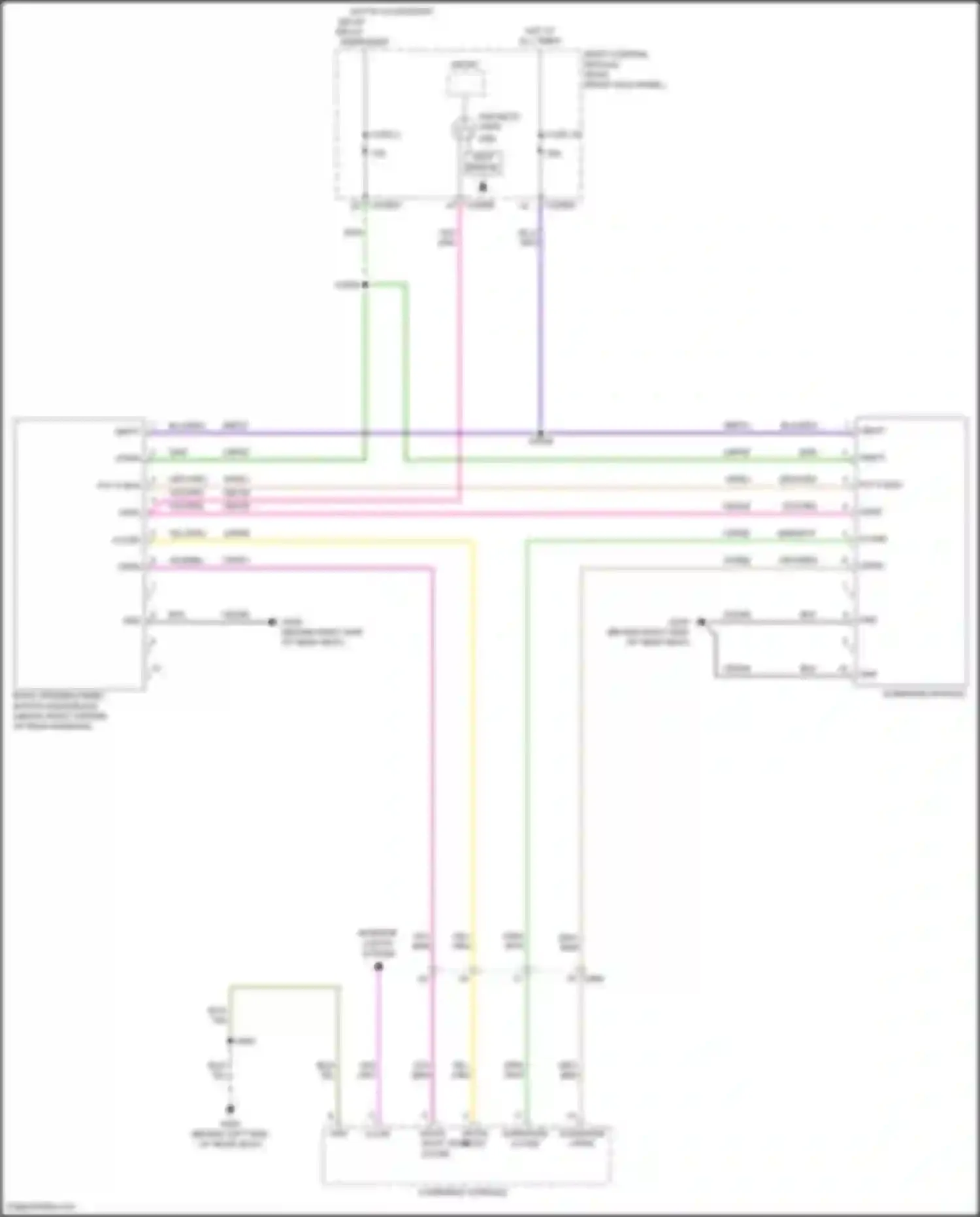 F-150 Ford XIV (2020-2024): Power top/sunroof circuit
