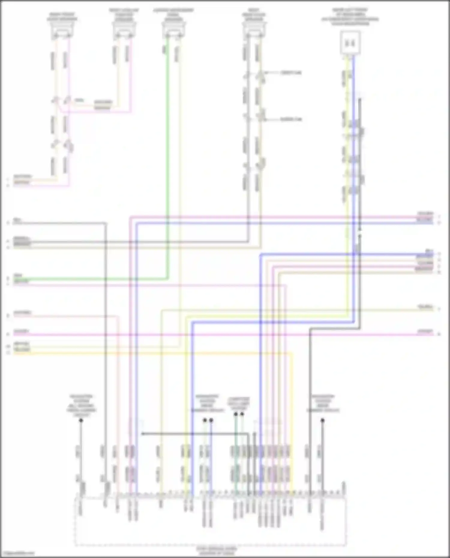F-150 Ford XIV (2020-2024): Radio circuit, 5 & 7 speakers (2 of 4)