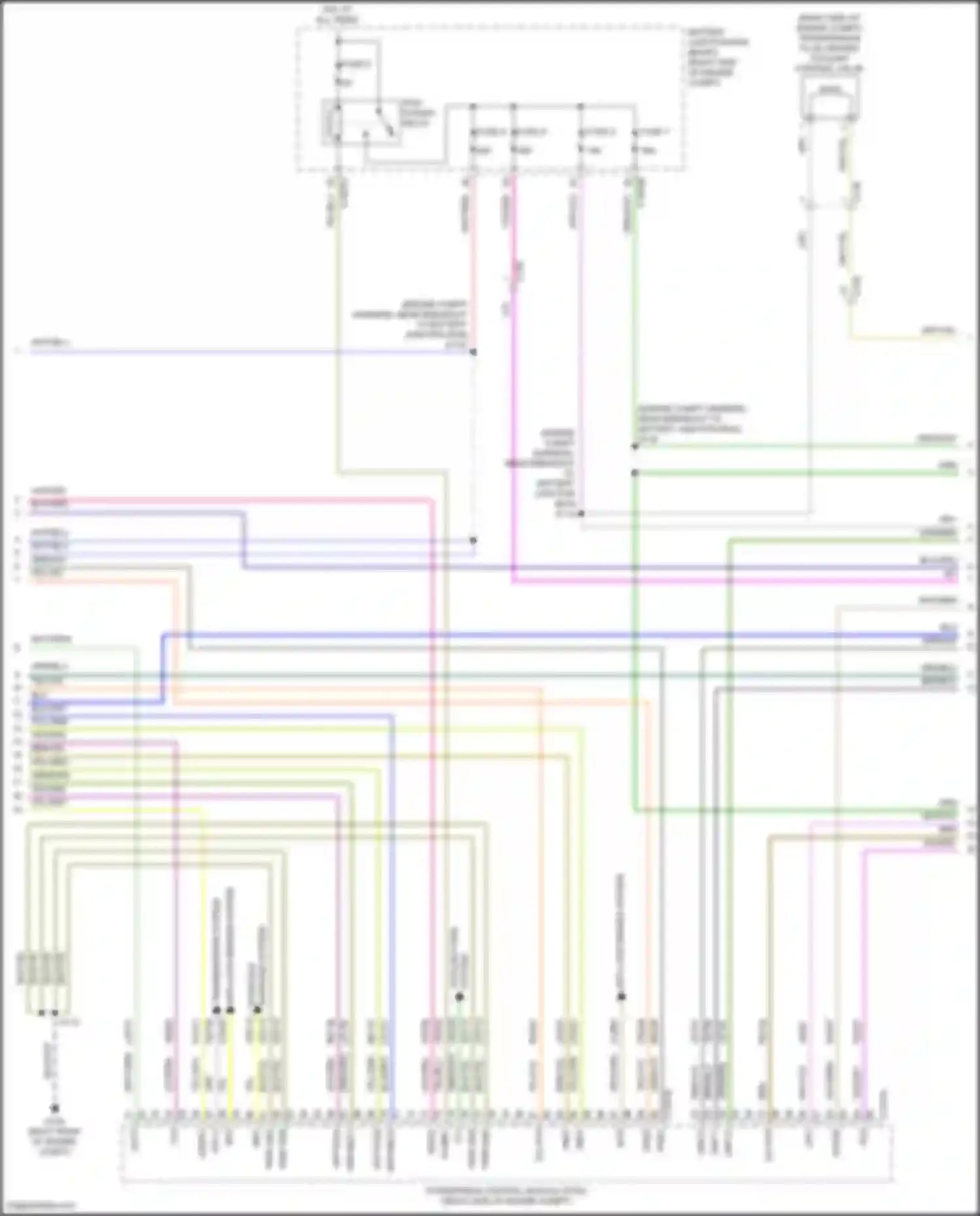Wiring diagram anti-lock brakes system for Ford F-150 XIV (2020-2024) (3 of 5)