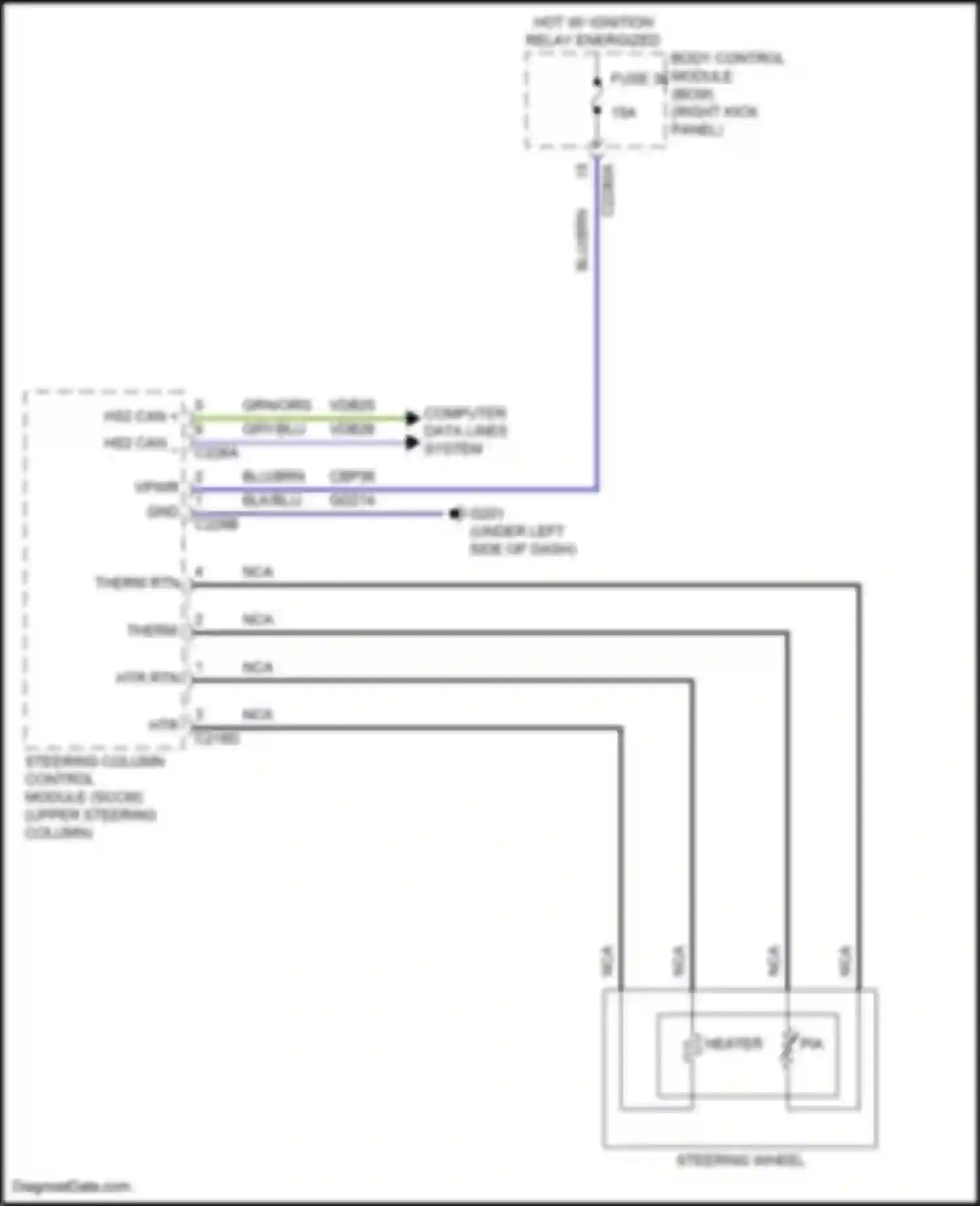 Wiring diagram blk/blu for Ford F-150 XIV (2020-2024) (5 of 39)