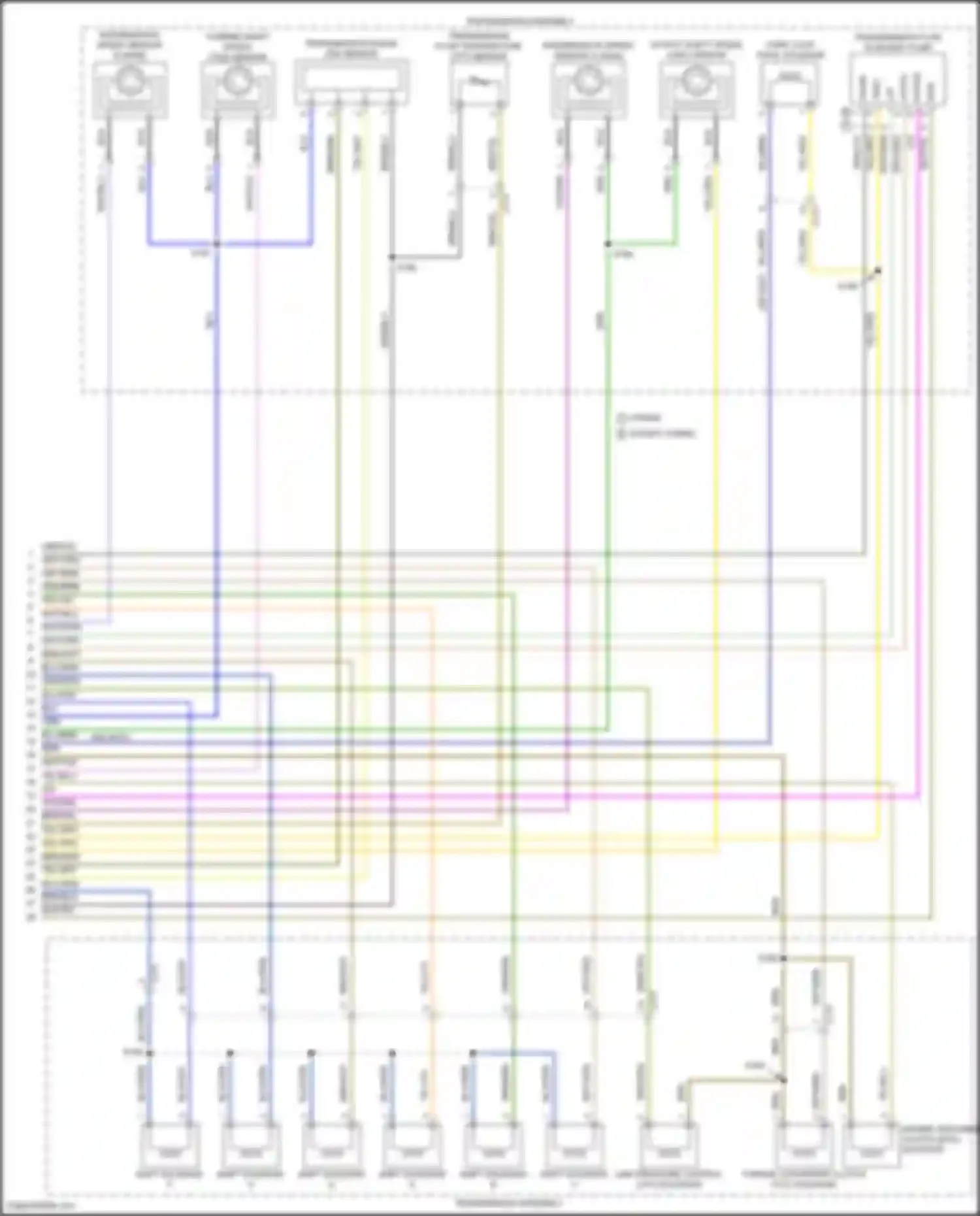 Wiring diagram except hybrid for Ford F-150 XIV (2020-2024) (3 of 11)