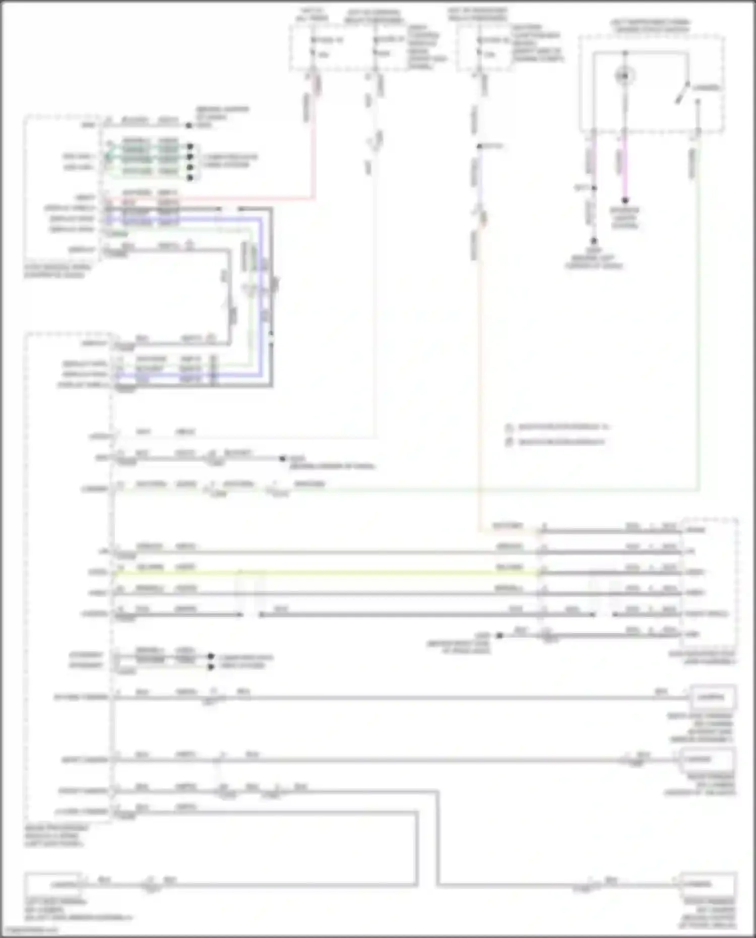 Wiring diagram front camera for Ford F-150 XIV (2020-2024) (1 of 2)