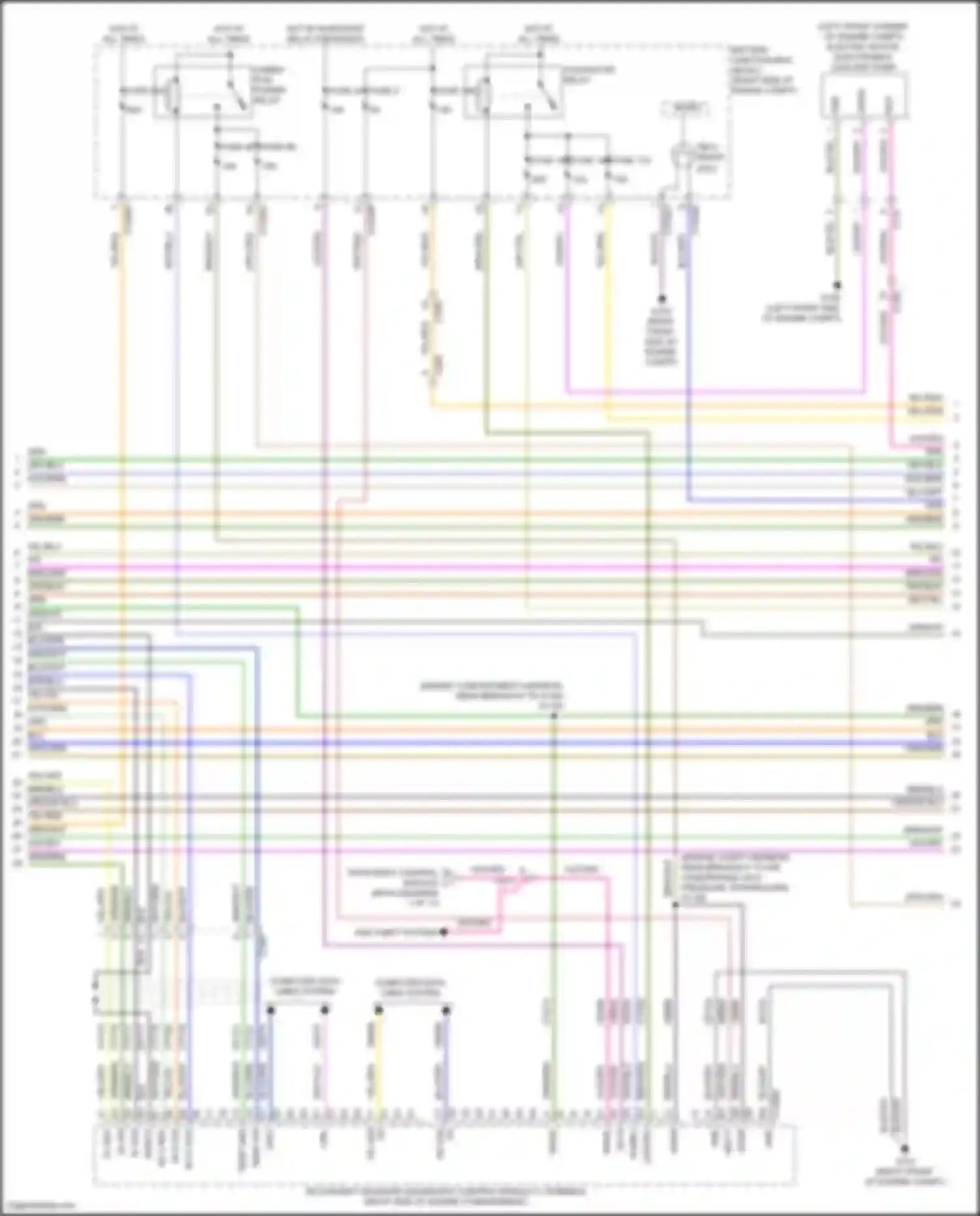 Wiring diagram hs can+ for Ford F-150 XIV (2020-2024) (2 of 2)