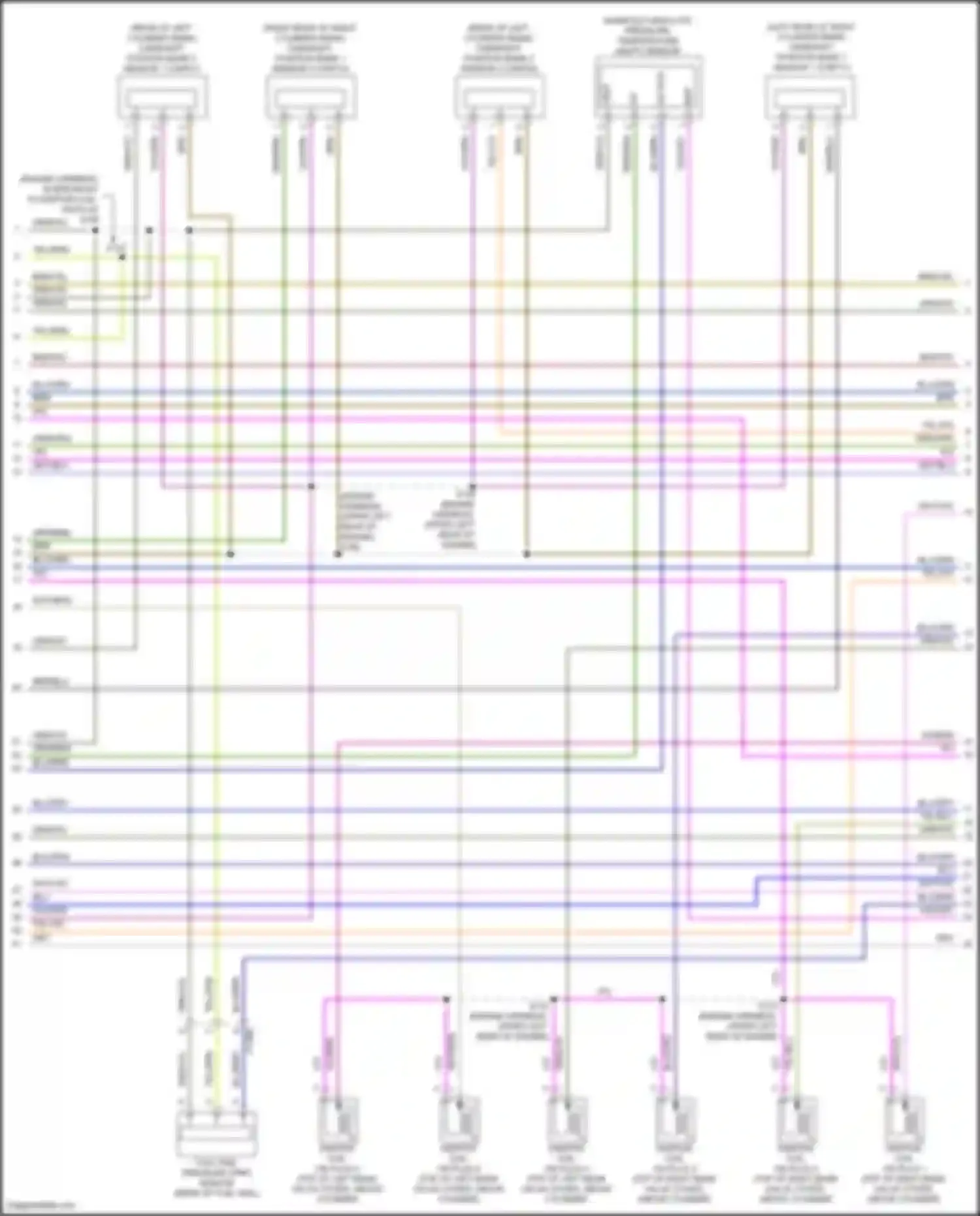Wiring diagram ignition coil on plug 1 for Ford F-150 XIV (2020-2024) (3 of 6)