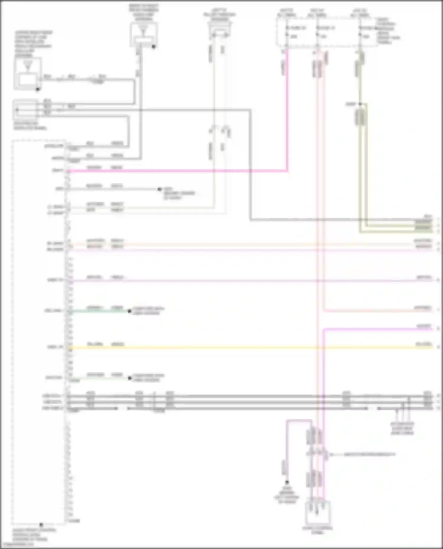 Wiring diagram lf spkr for Ford F-150 XIV (2020-2024) (1 of 12)
