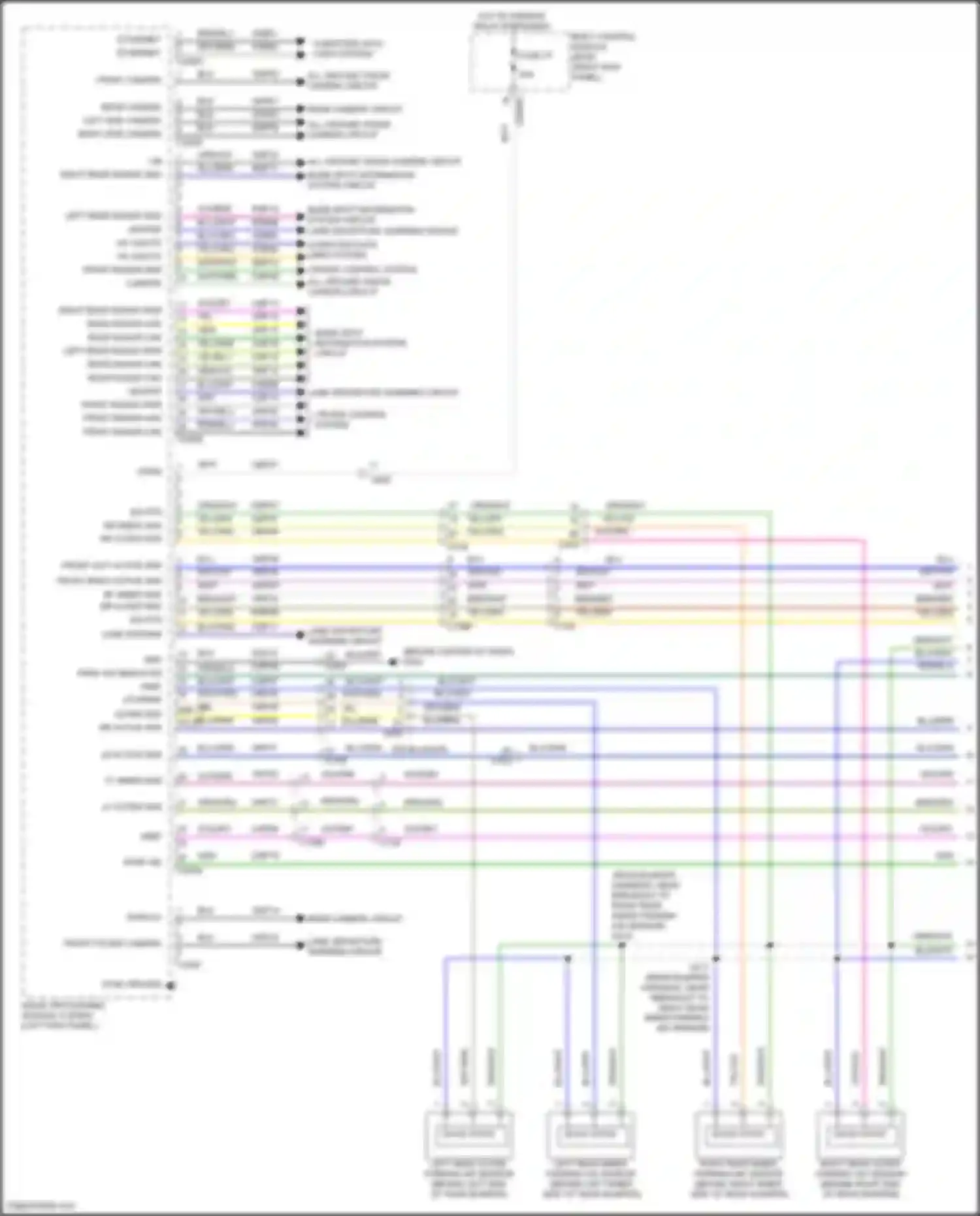 Wiring diagram lr inner sns 17 18 lr outer sns for Ford F-150 XIV (2020-2024) (1 of 1)
