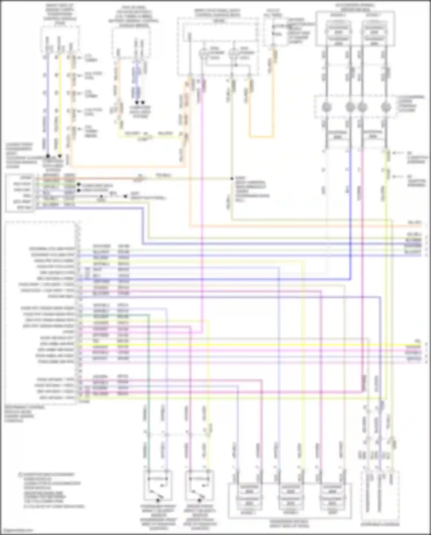 Wiring diagram pass frt crash sens rtn for Ford F-150 XIV (2020-2024) (1 of 1)