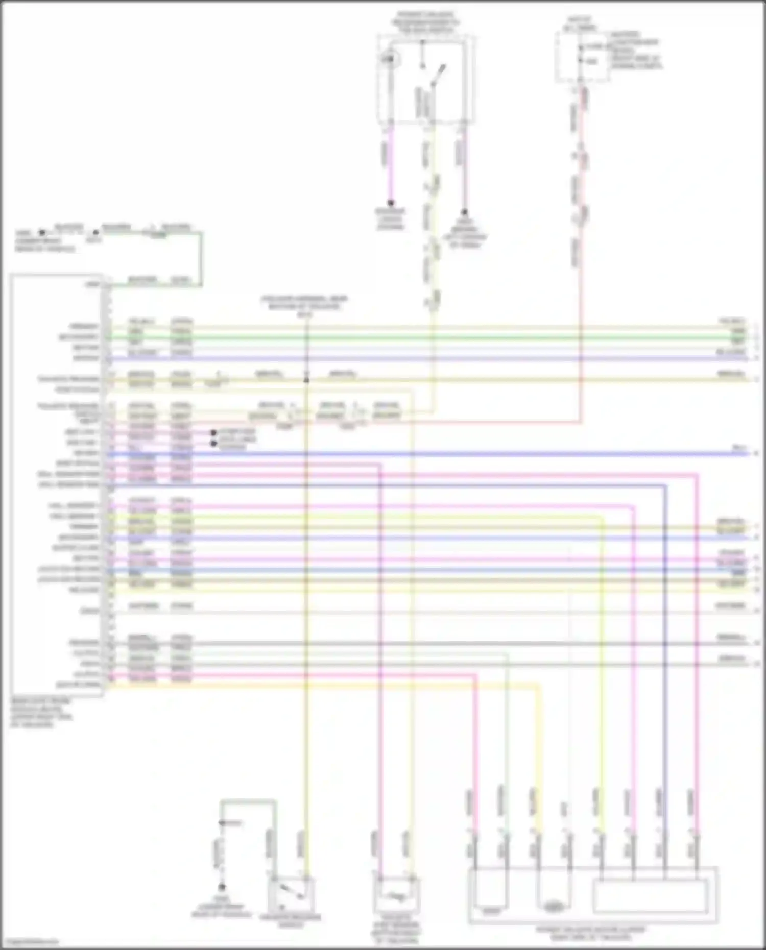 Wiring diagram primary sw for Ford F-150 XIV (2020-2024) (1 of 1)