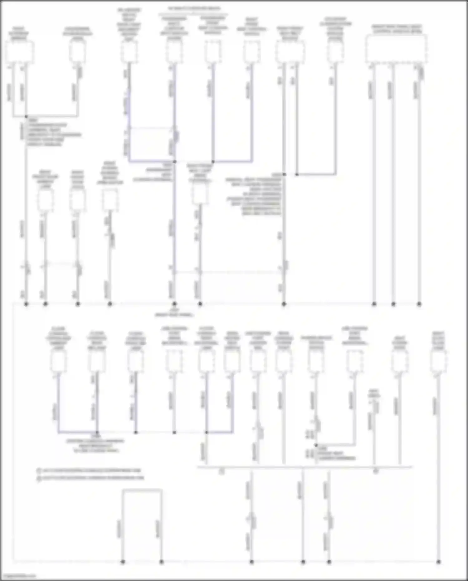 Wiring diagram rear console power point for Ford F-150 XIV (2020-2024) (1 of 2)