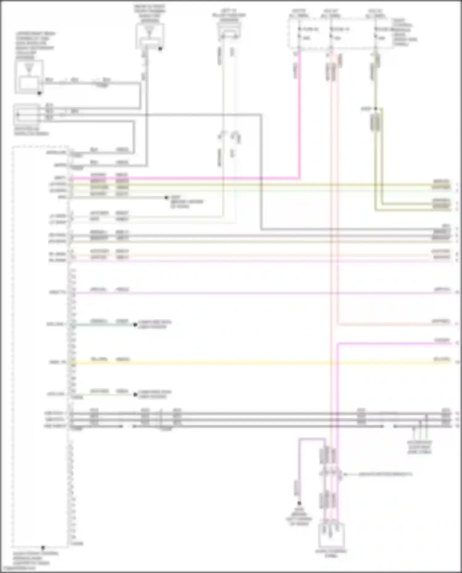 Wiring diagram rr spkr for Ford F-150 XIV (2020-2024) (1 of 8)