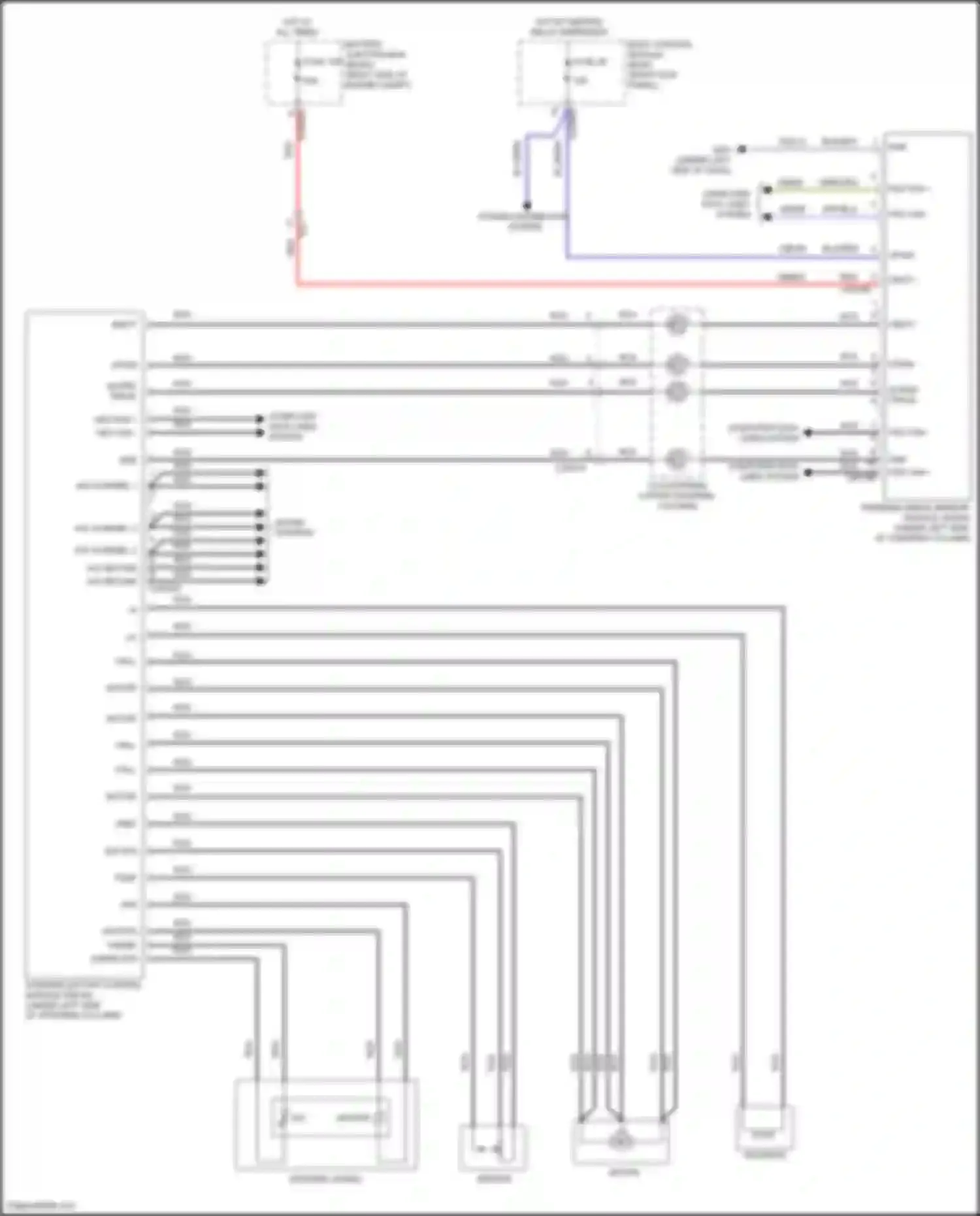 Wiring diagram sound systems for Ford F-150 XIV (2020-2024) (1 of 1)