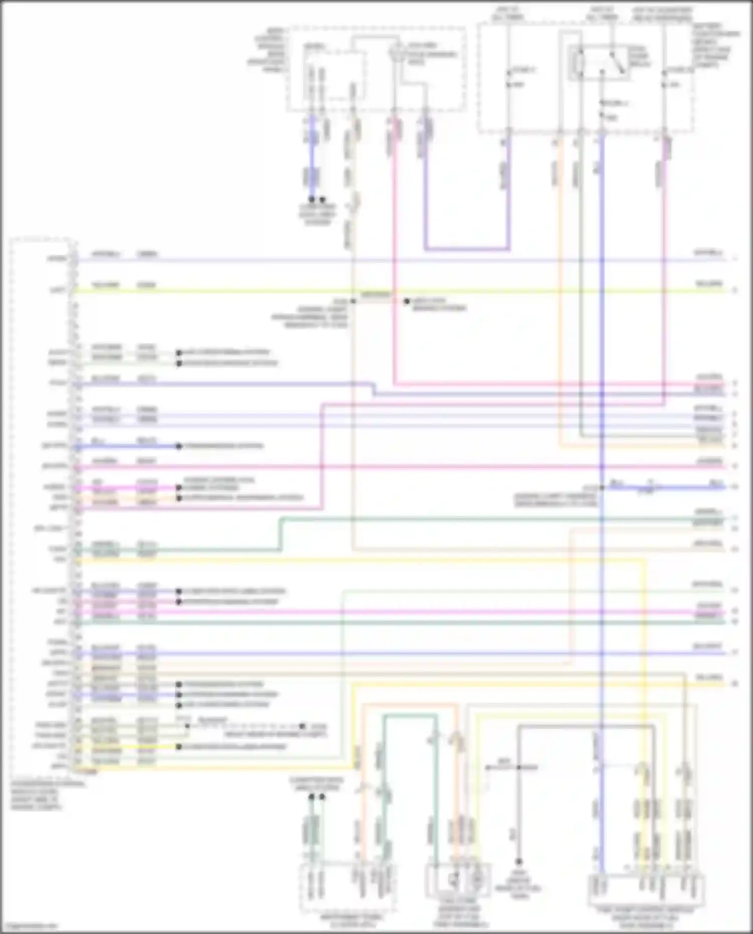 Wiring diagram sst-d for Ford F-150 XIV (2020-2024) (4 of 7)