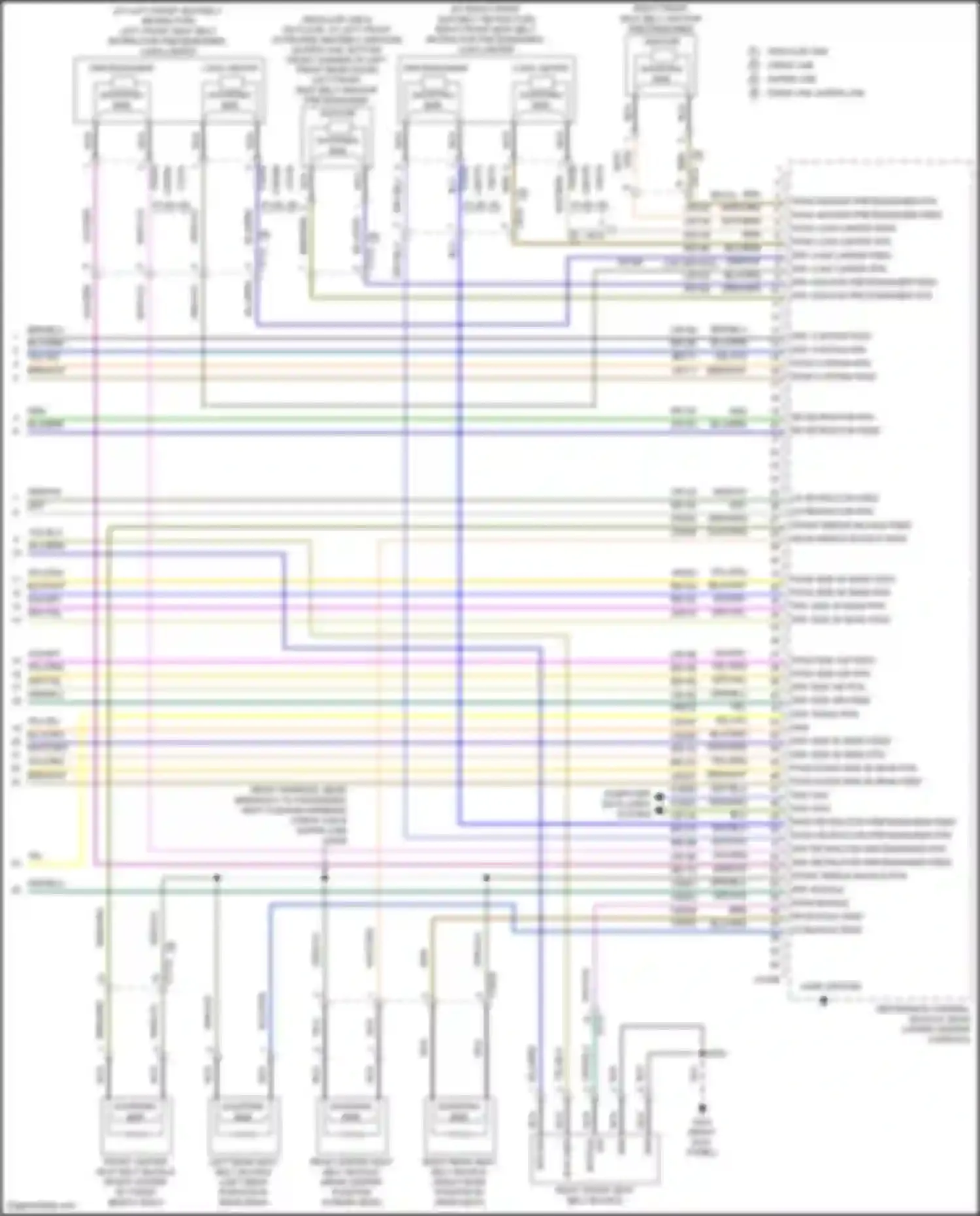 Wiring diagram super cab for Ford F-150 XIV (2020-2024) (10 of 28)