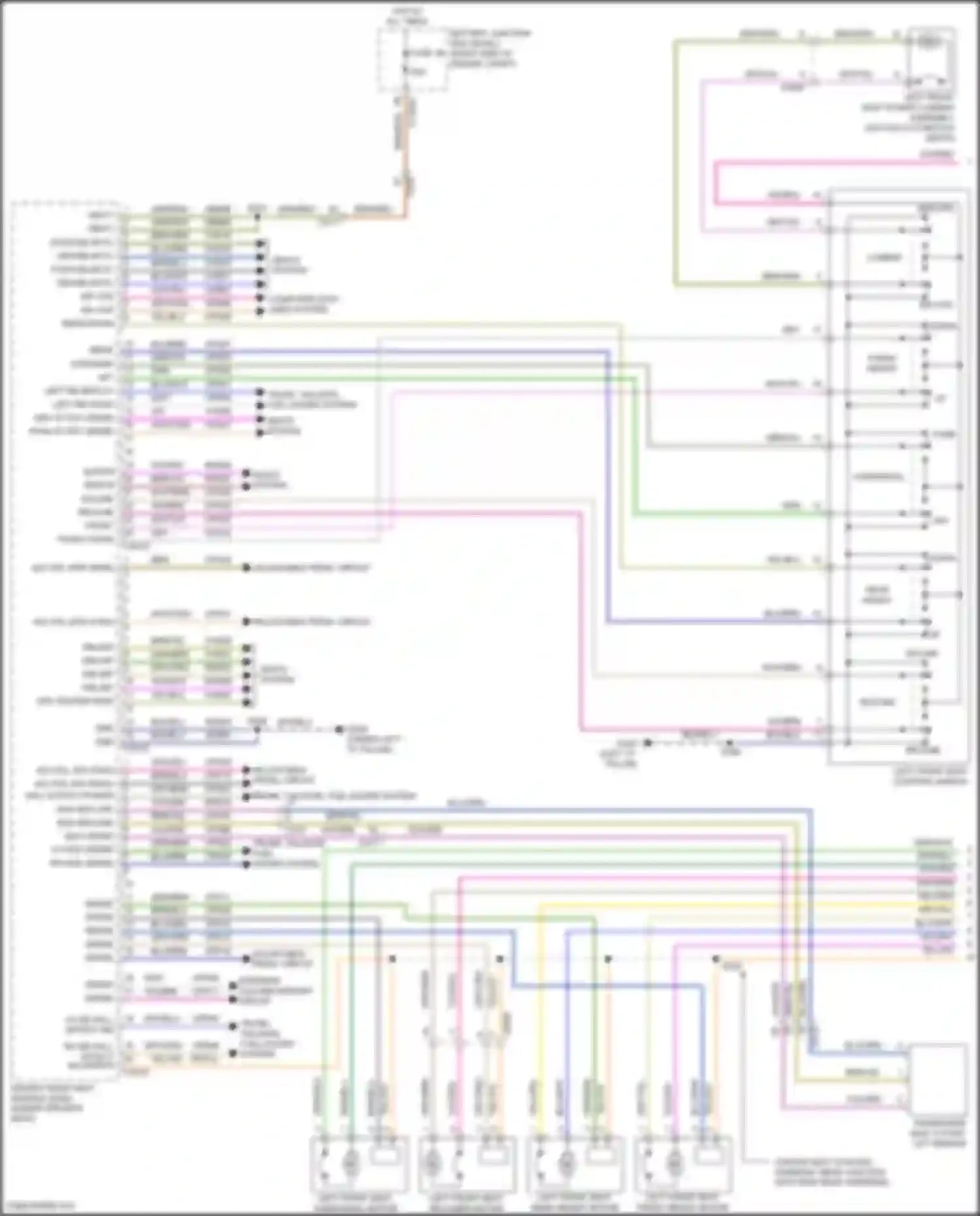 Wiring diagram yel/vio for Ford F-150 XIV (2020-2024) (2 of 112)