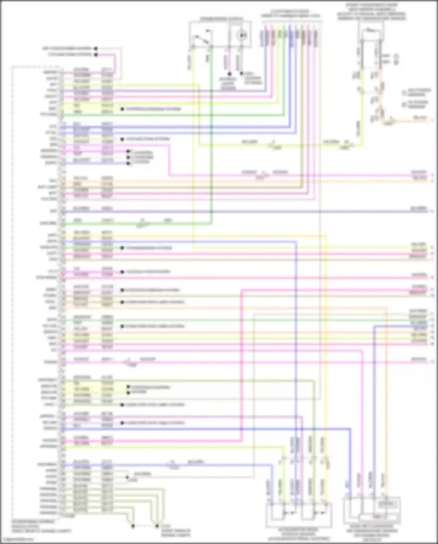 F-250 Ford XIII (2015-2017): Wiring diagram engine performance 6.7l turbo diesel (1 of 7)