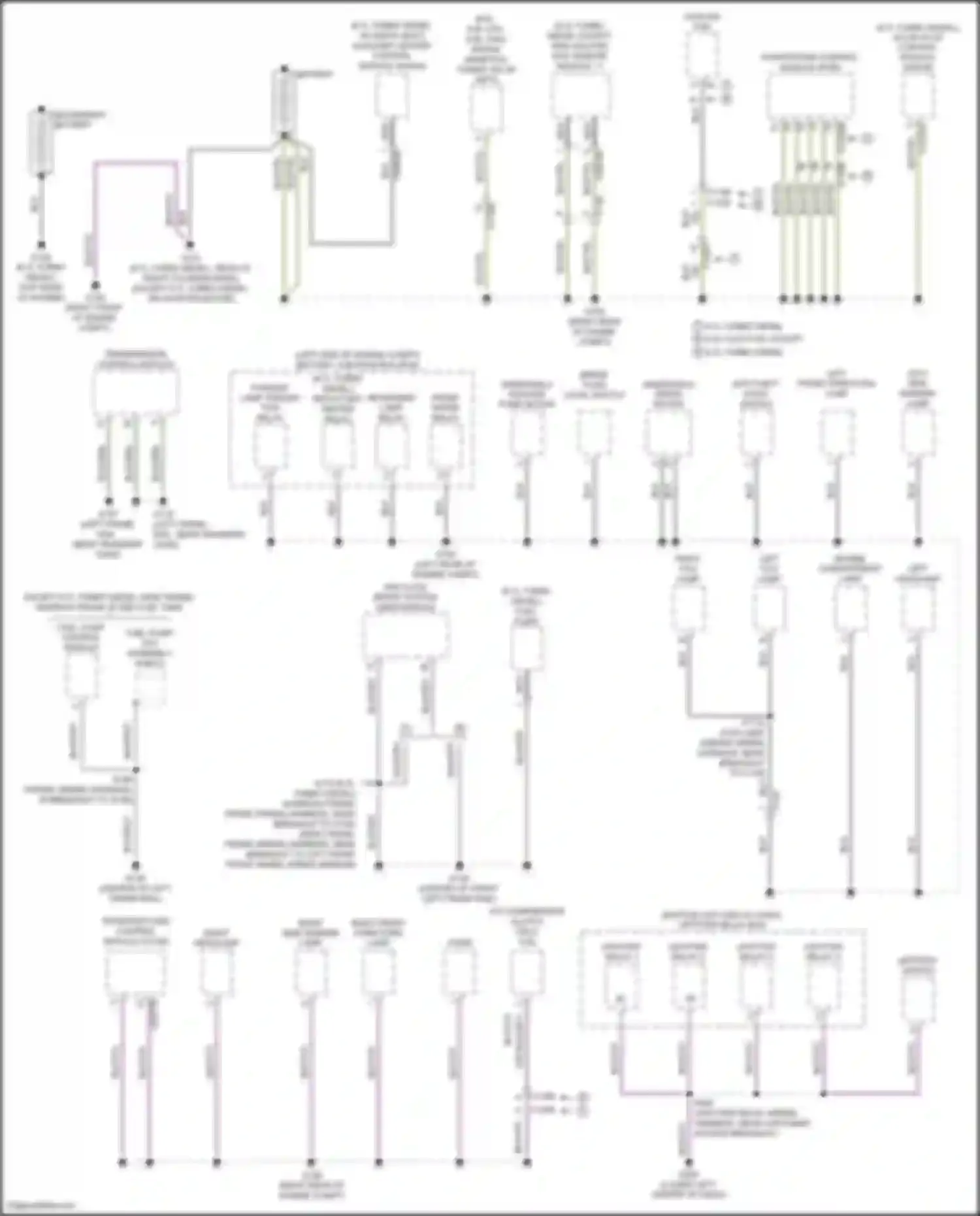 F-250 Ford XIII (2015-2017): Ground distribution circuit (1 of 5)