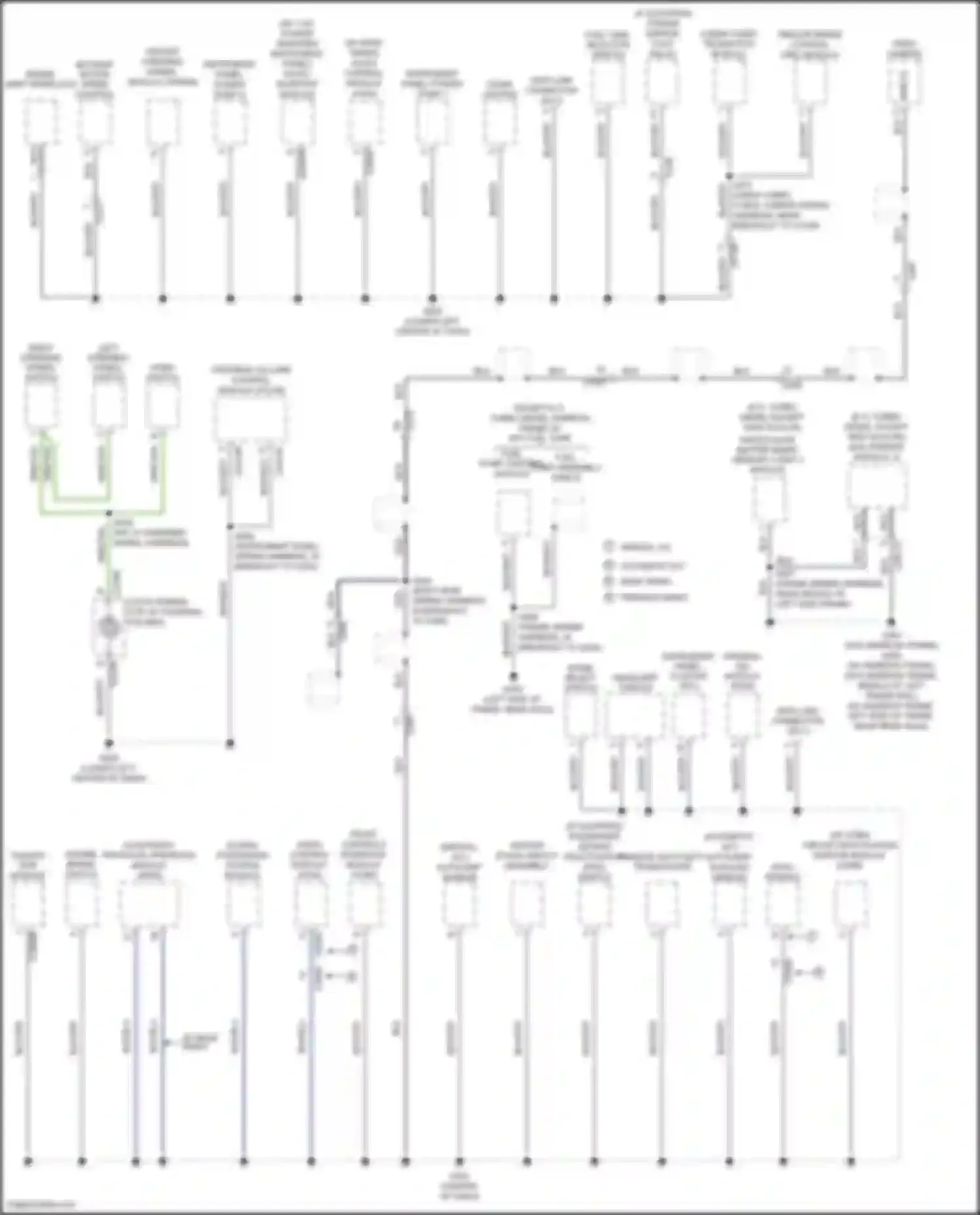F-250 Ford XIII (2015-2017): Ground distribution circuit (2 of 5)